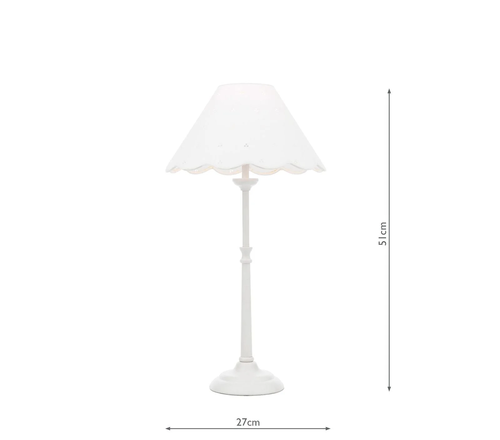 Cordwell Table Lamp Various Finishes With Shade E14 - Image 16