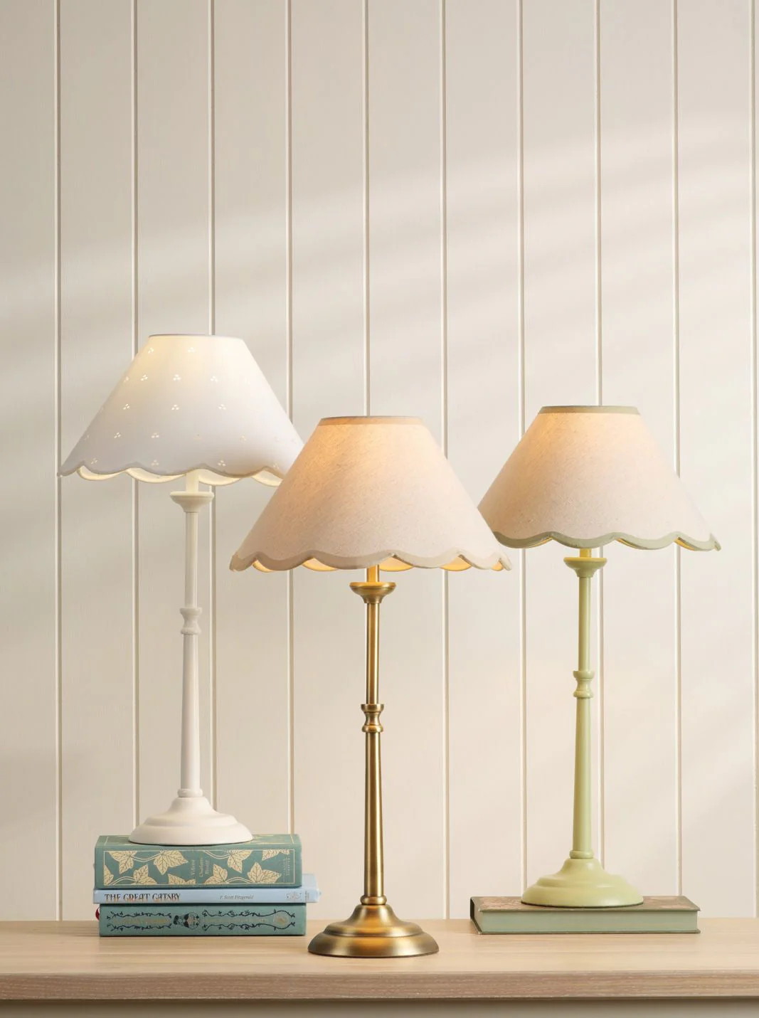 Cordwell Table Lamp Various Finishes With Shade E14 - Image 24