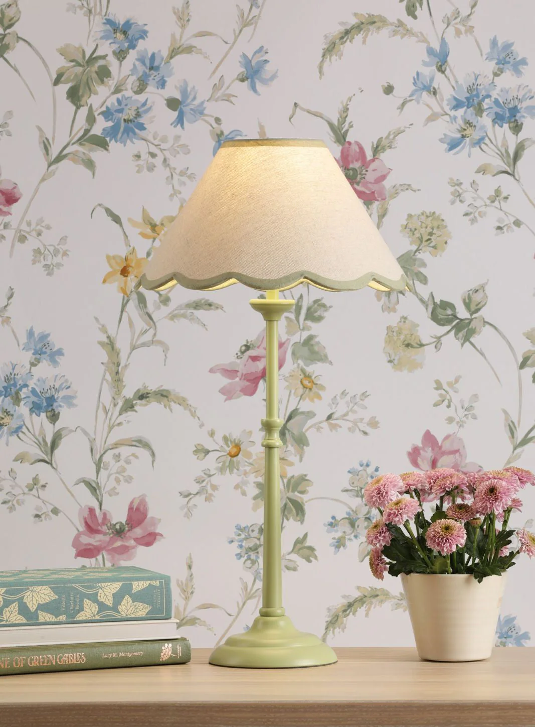 Cordwell Table Lamp Various Finishes With Shade E14 - Image 5
