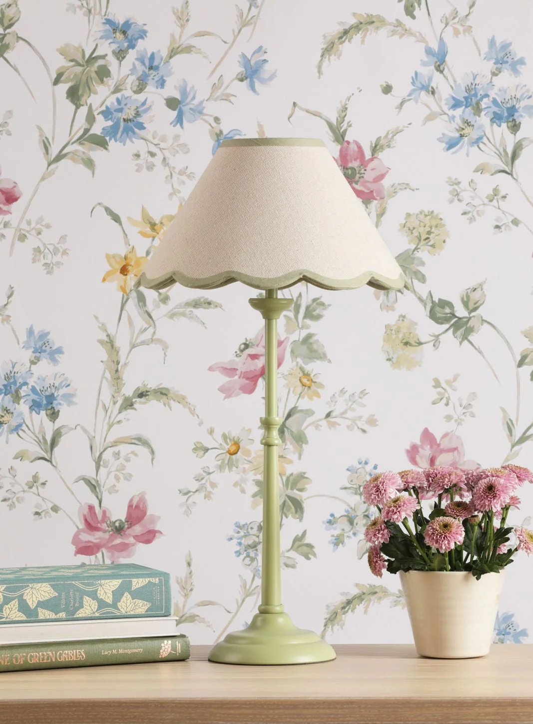 Cordwell Table Lamp Various Finishes With Shade E14 - Image 6