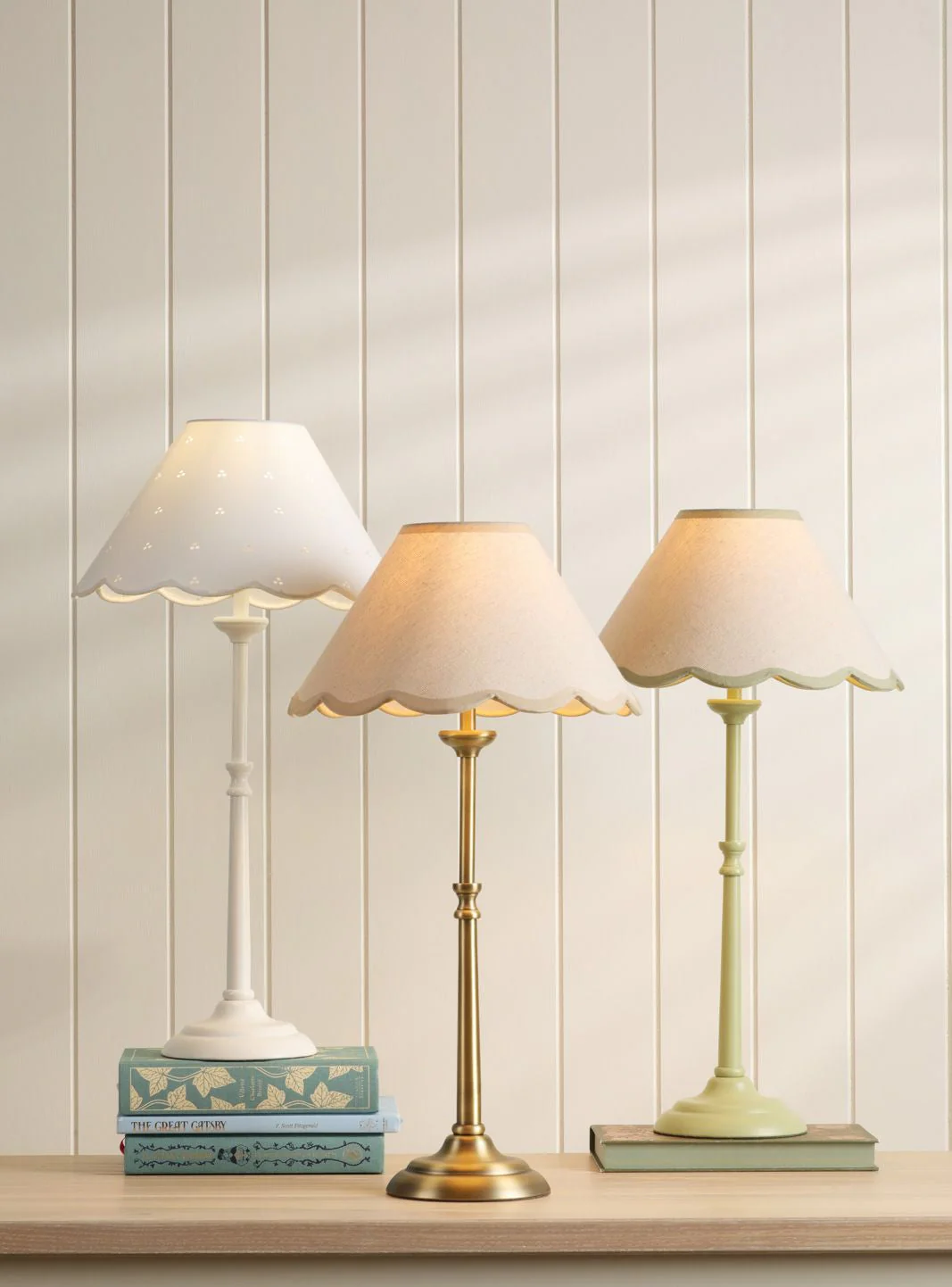 Cordwell Table Lamp Various Finishes With Shade E14 - Image 7