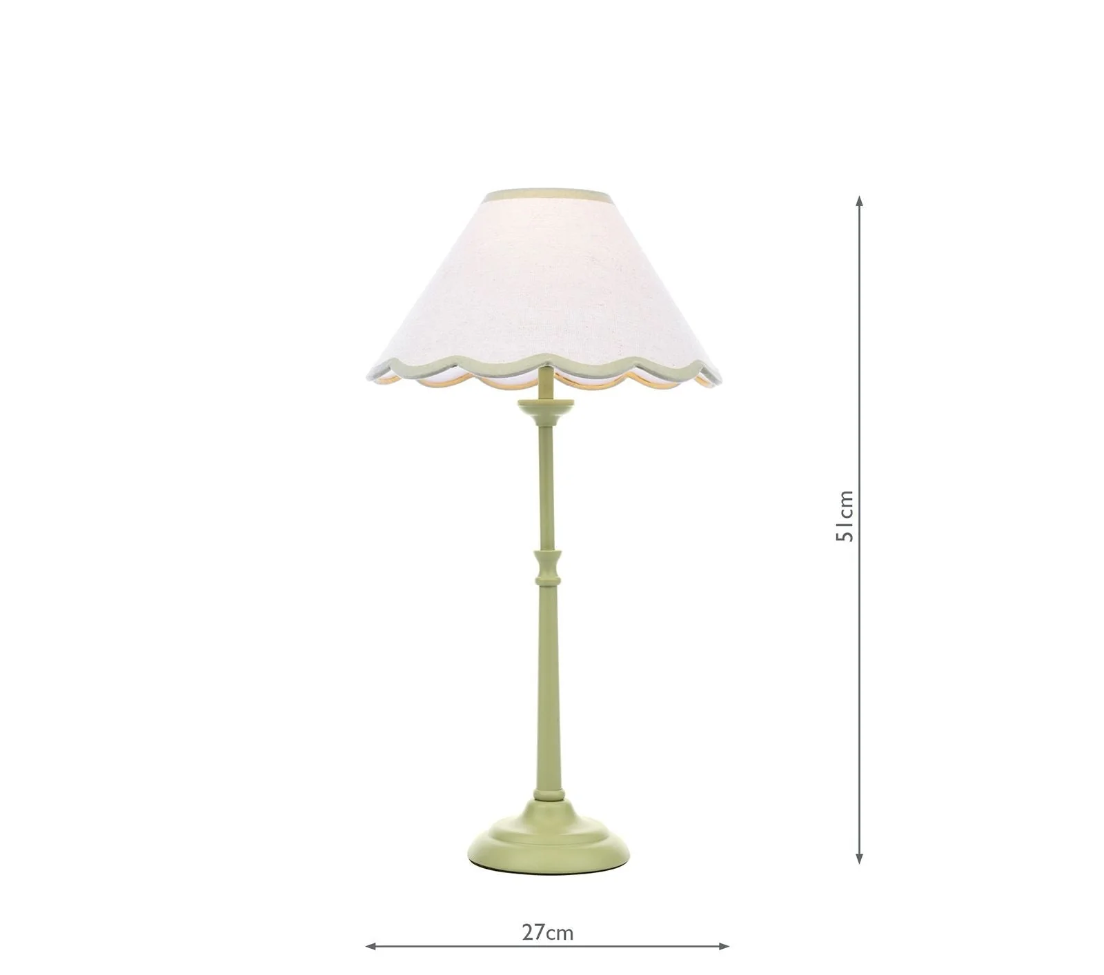 Cordwell Table Lamp Various Finishes With Shade E14 - Image 8