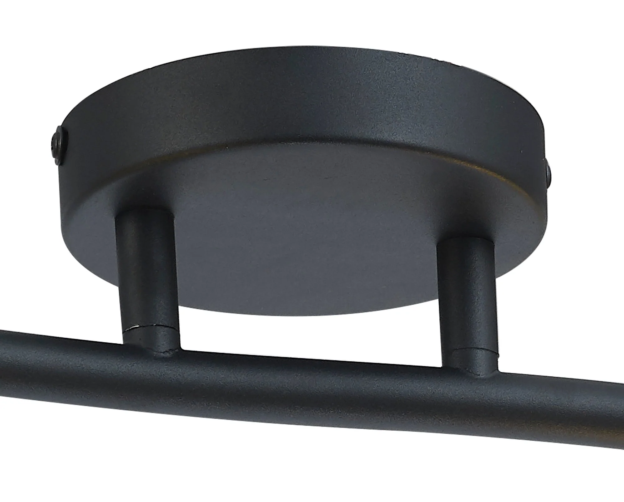 Corfu Double Ring Indoor Semi Flush Ceiling Light 1/2/3/4Lt, Matt Black & Painted Gold - Image 14