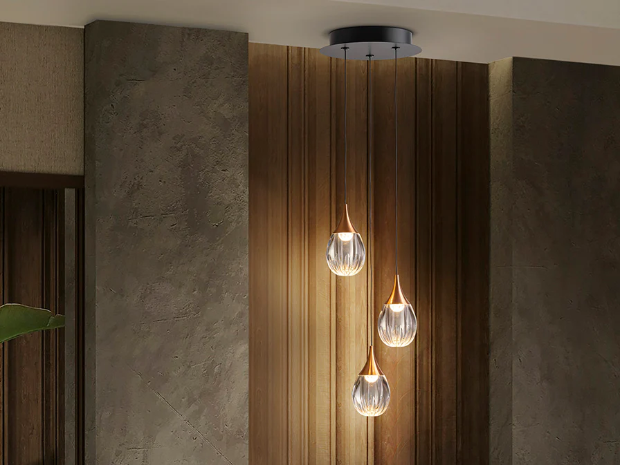 Corina 3Lt Ceiling Light - Image 2