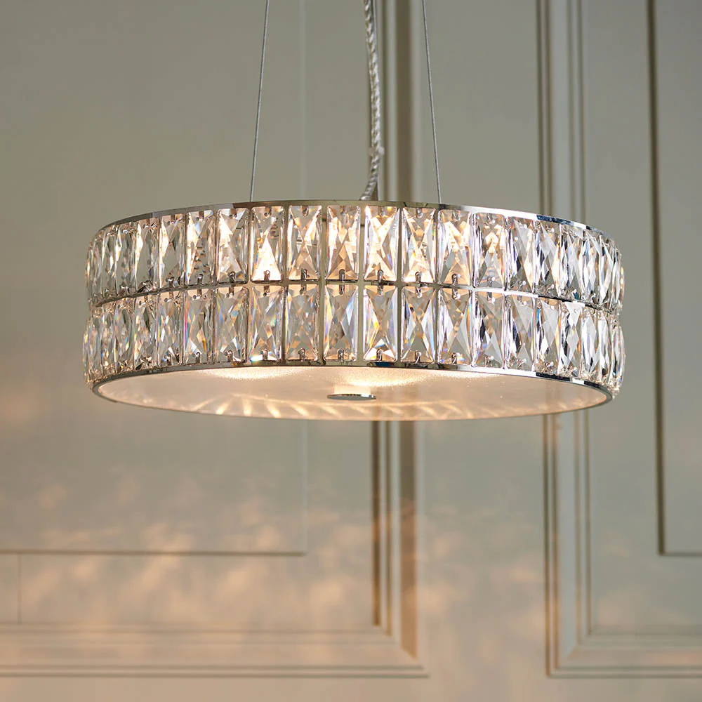 Corina 5Lt Crystal LED Pendant - Image 5