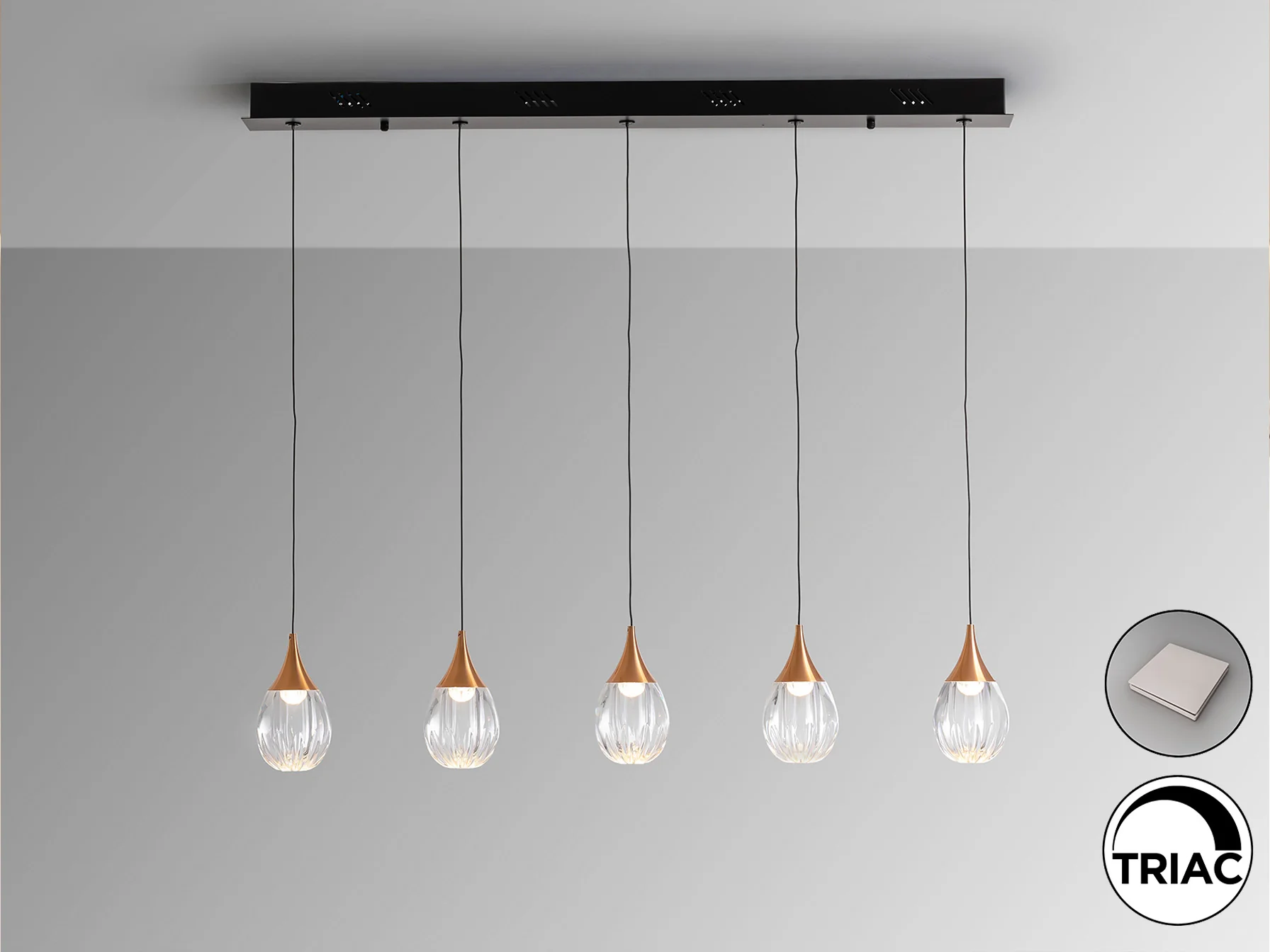 Corina 5Lt Kitchen Table Island Light - Image 2