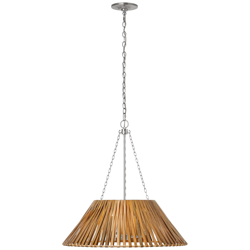Corinne 24" Wrapped Hanging Shade Light - Image 2
