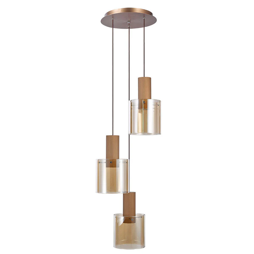 Fade 3Lt Cluster Light - Various Colours - Image 2