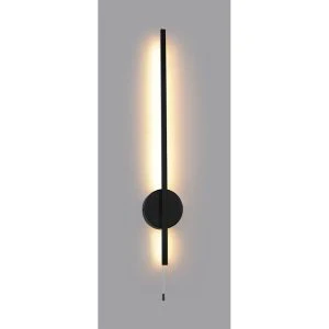 Corona Ultra-Modern LED Wall Lamp- Black & Gold Finishes - Image 2