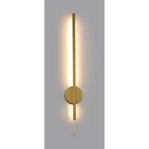 Corona Ultra-Modern LED Wall Lamp- Black & Gold Finishes - Image 4