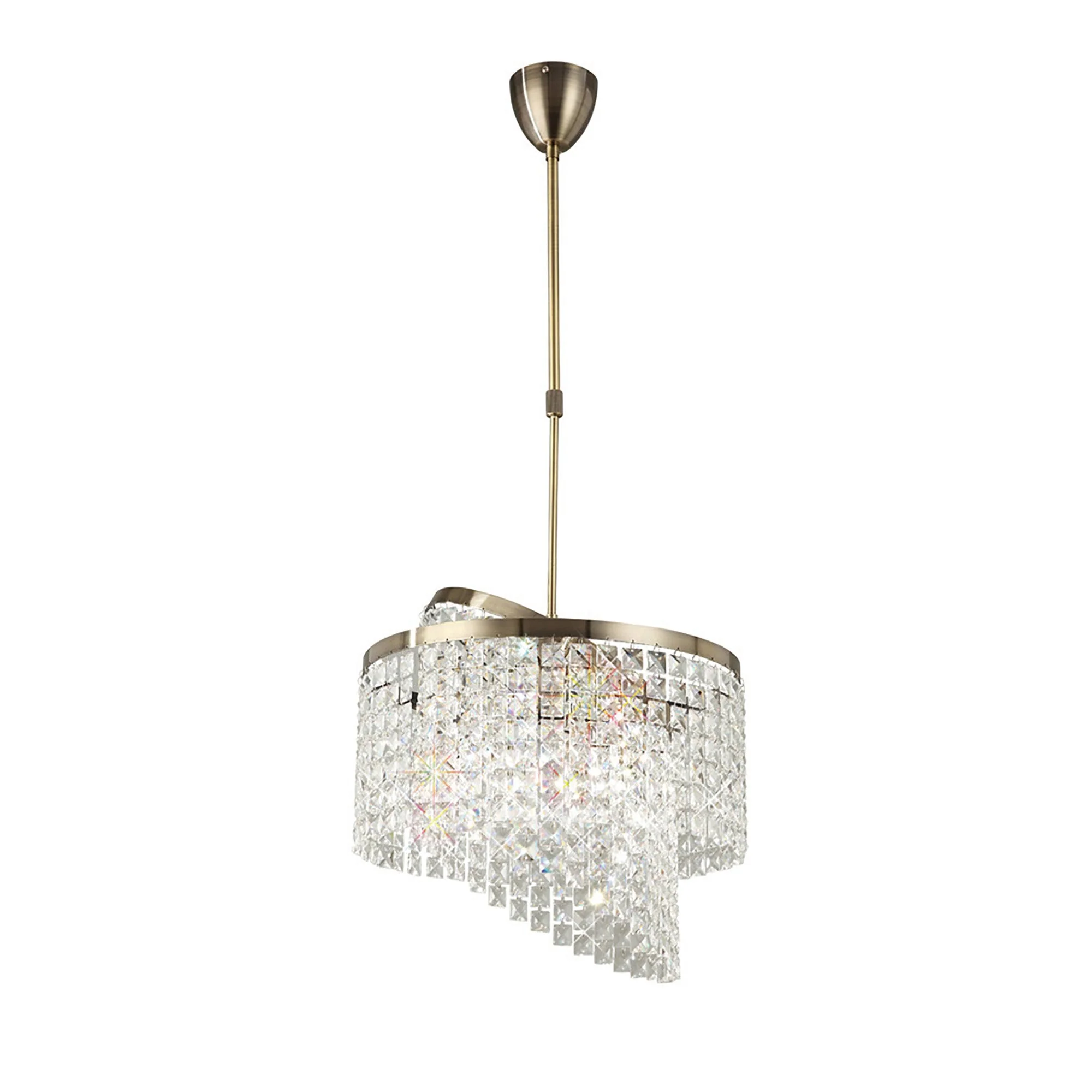 Cortina 6/8Lt Crystal Pendant Light - Image 4