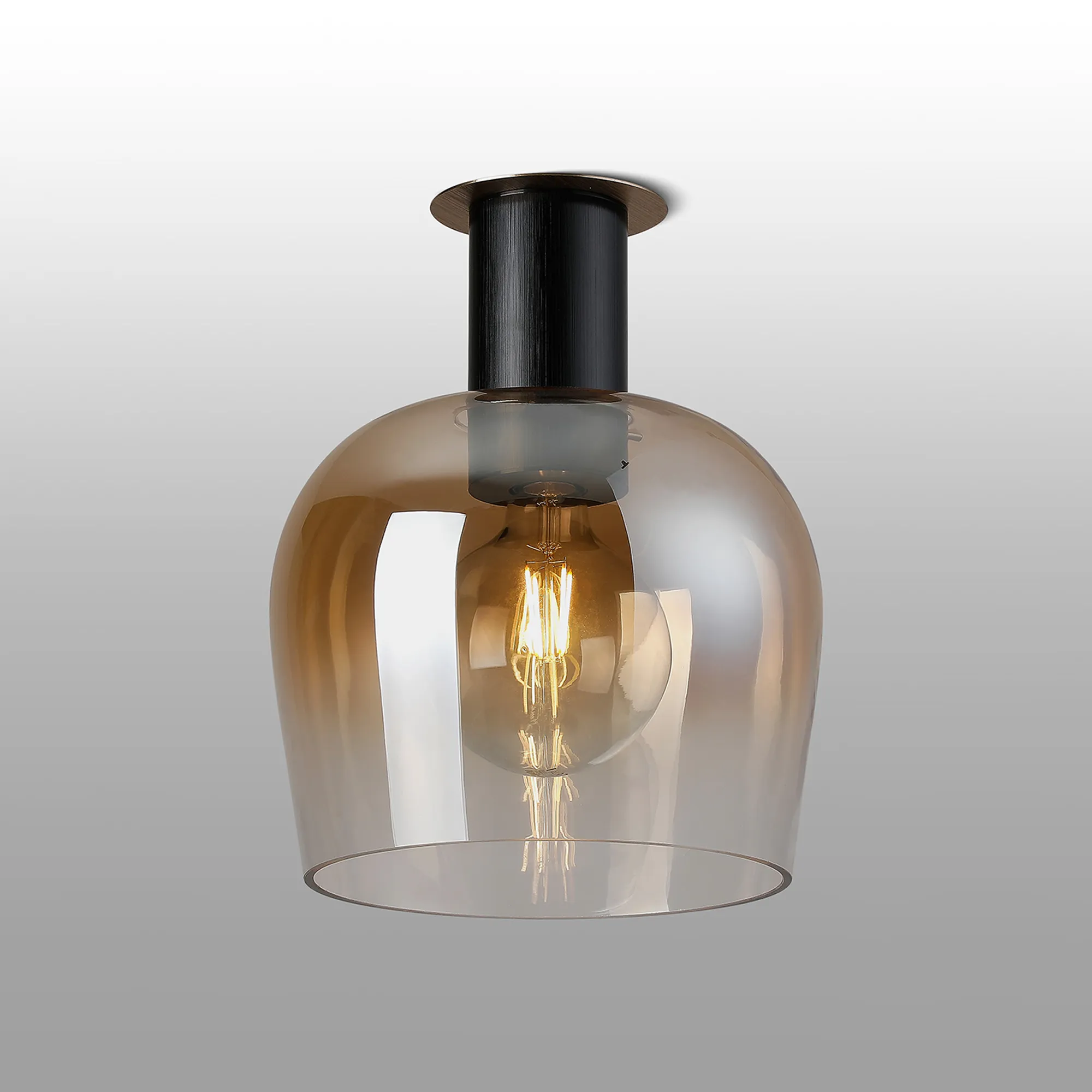 Camden Semi Flush Ceiling Light - Various Finishes - Image 11