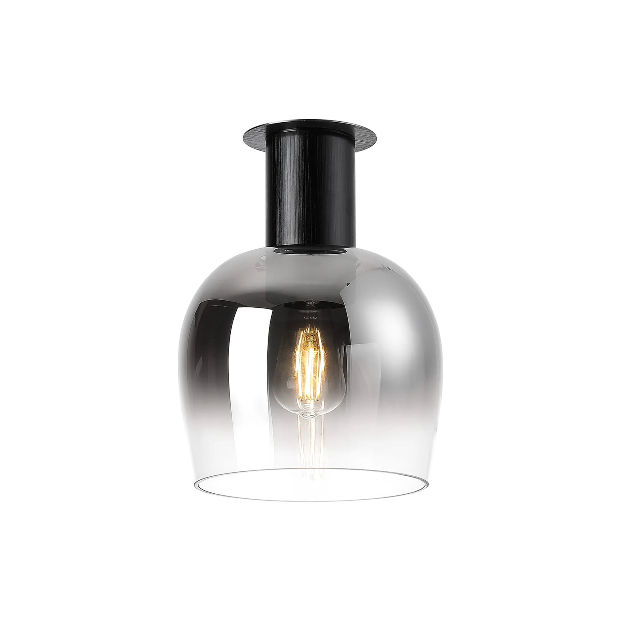 Camden Semi Flush Ceiling Light - Various Finishes - Image 12