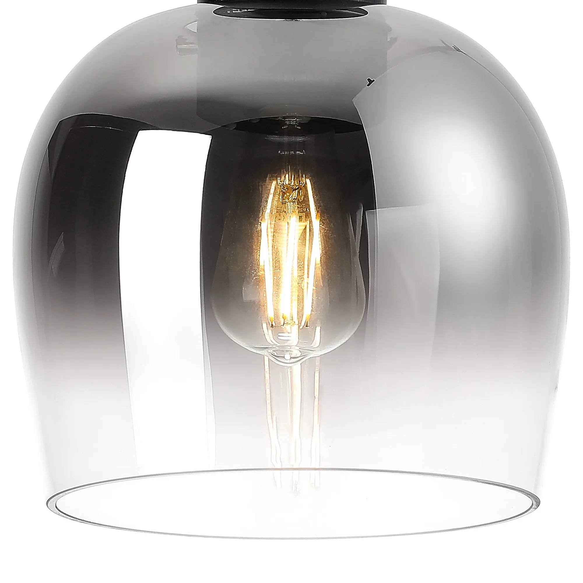 Camden Semi Flush Ceiling Light - Various Finishes - Image 13