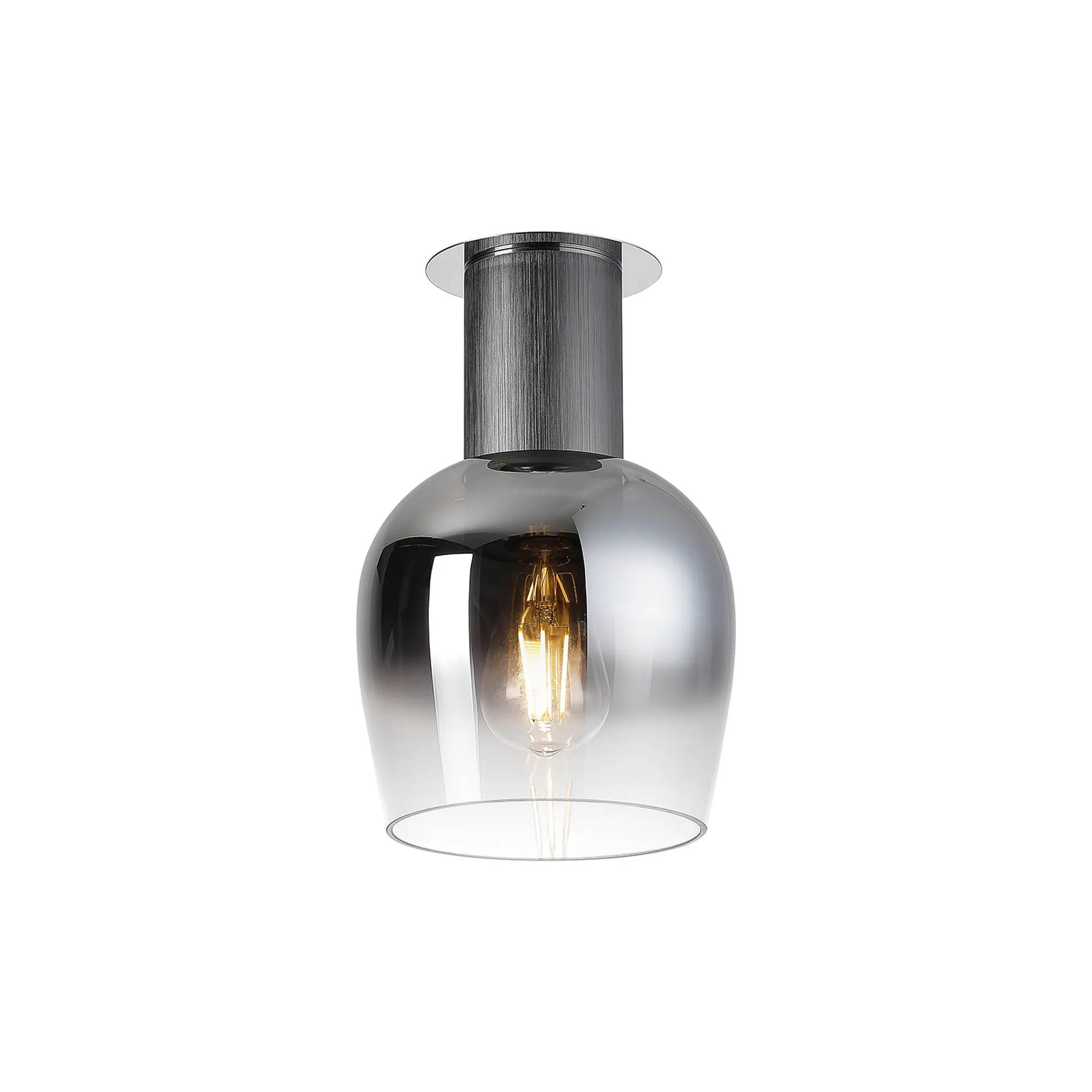 Camden Semi Flush Ceiling Light - Various Finishes - Image 14