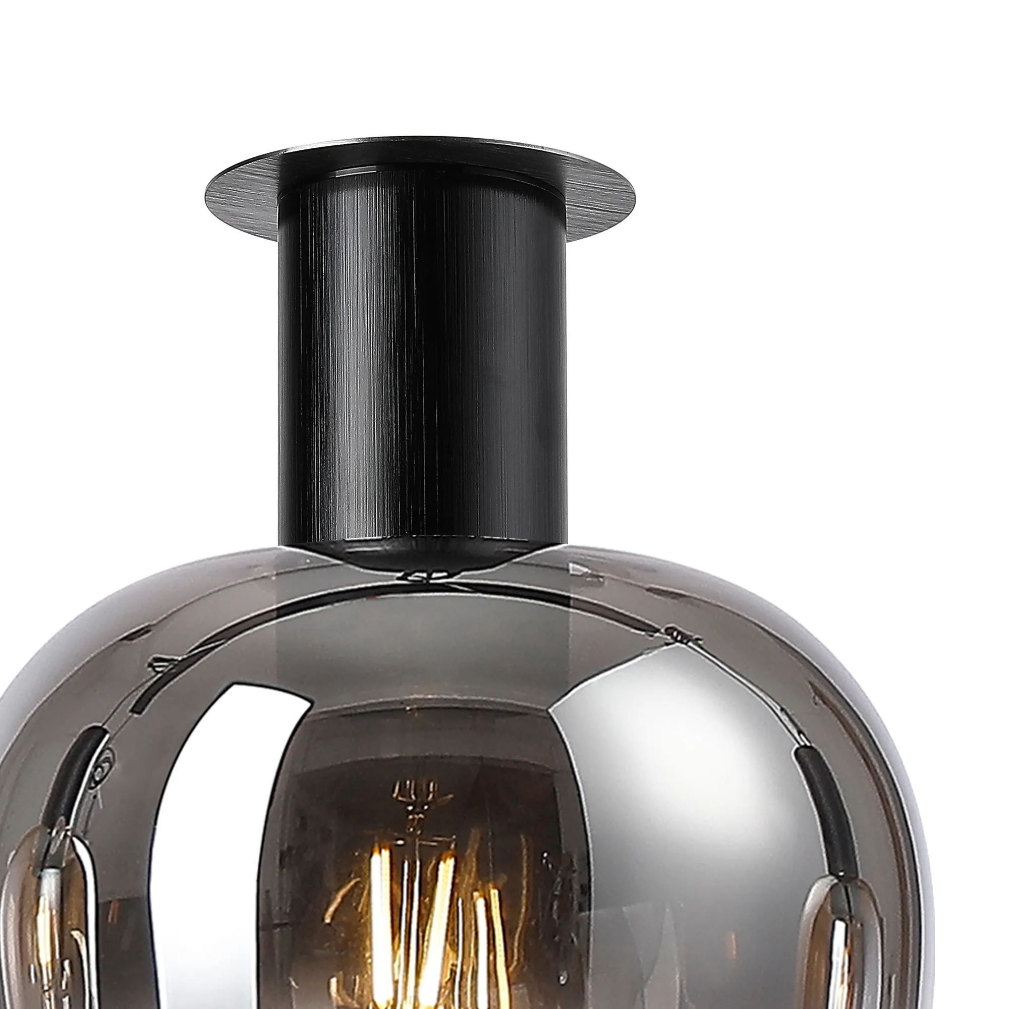 Camden Semi Flush Ceiling Light - Various Finishes - Image 17