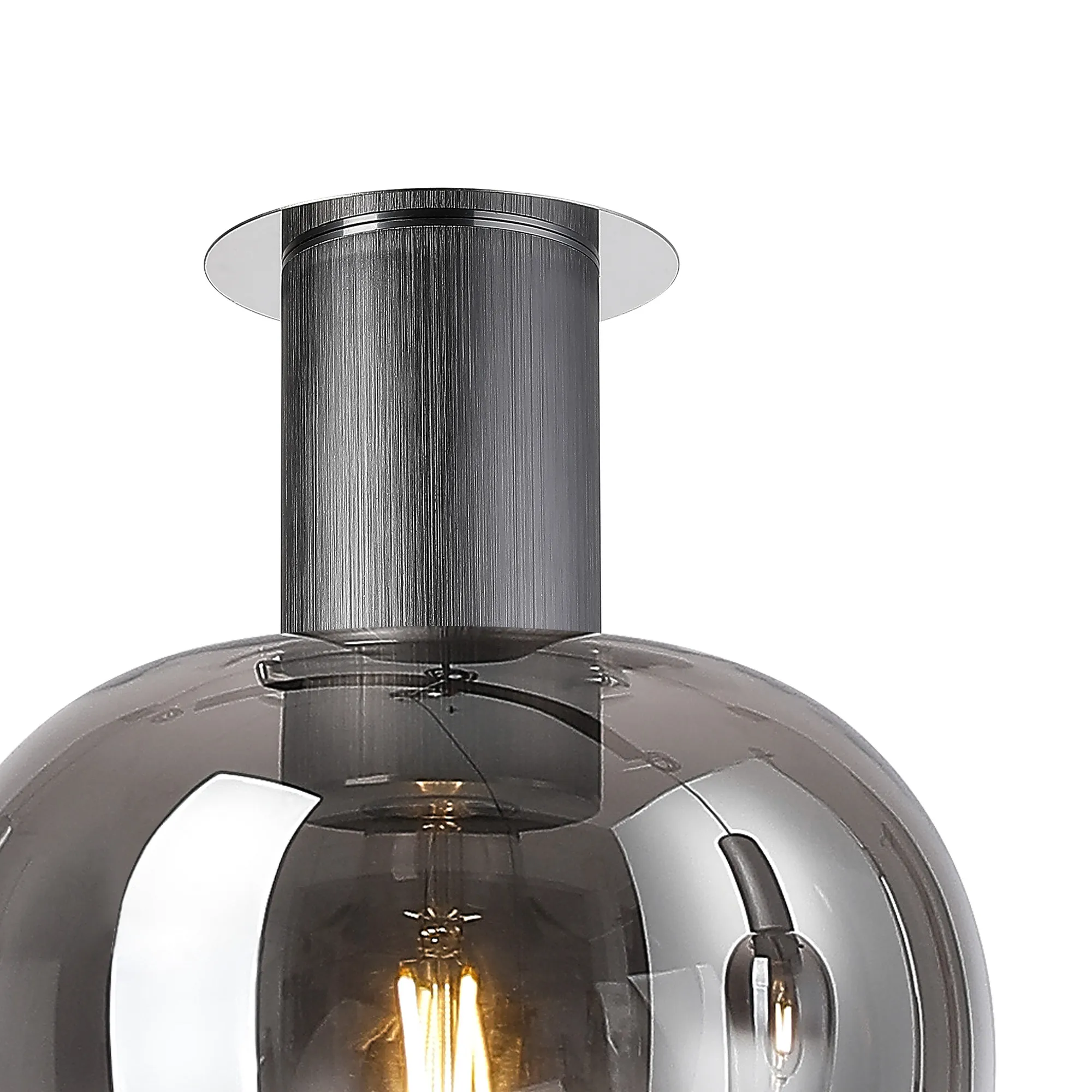 Camden Semi Flush Ceiling Light - Various Finishes - Image 19