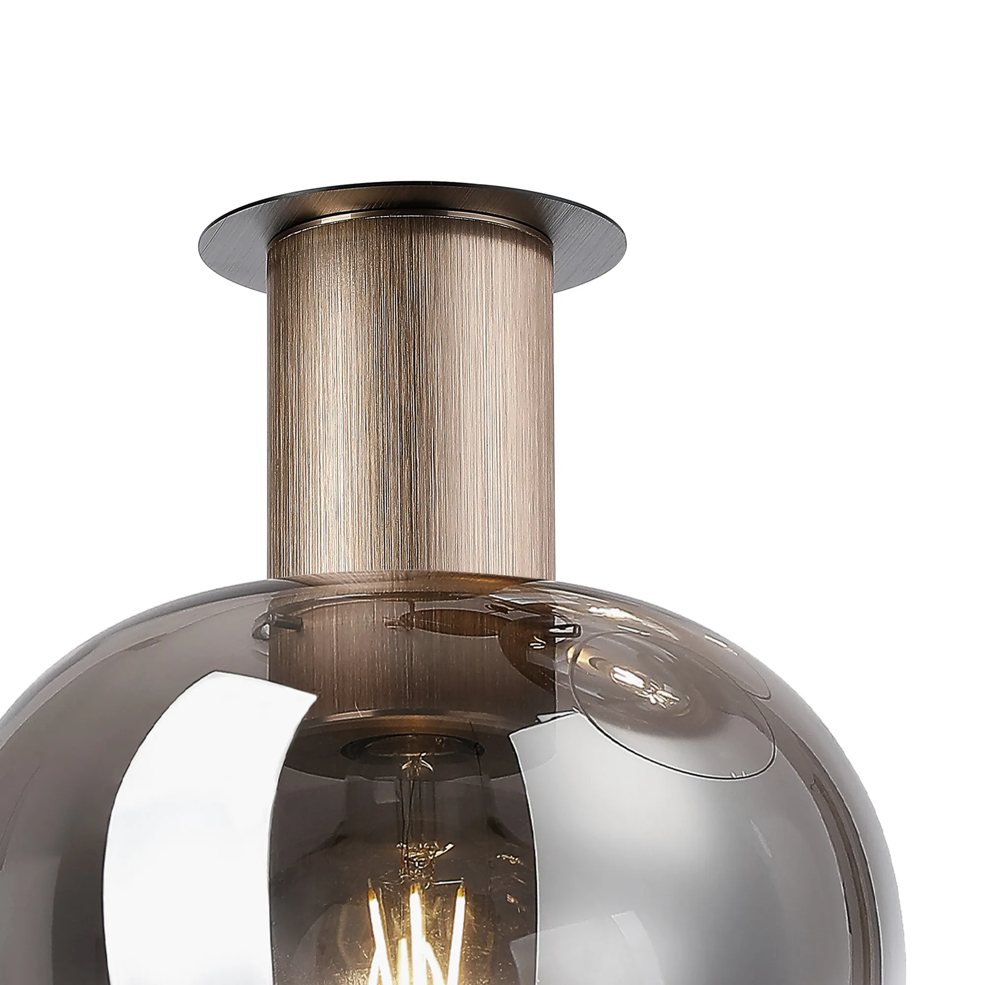 Camden Semi Flush Ceiling Light - Various Finishes - Image 21