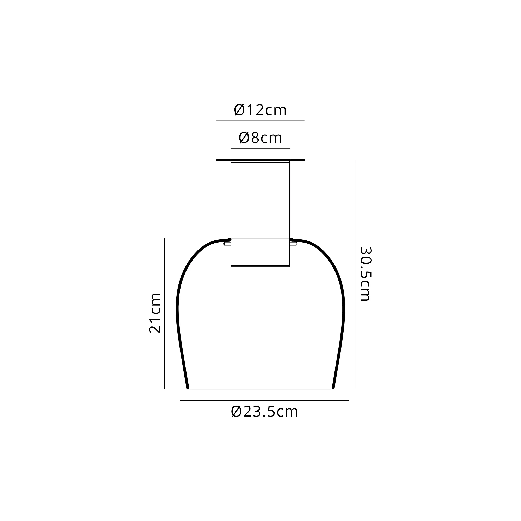 Camden Semi Flush Ceiling Light - Various Finishes - Image 23