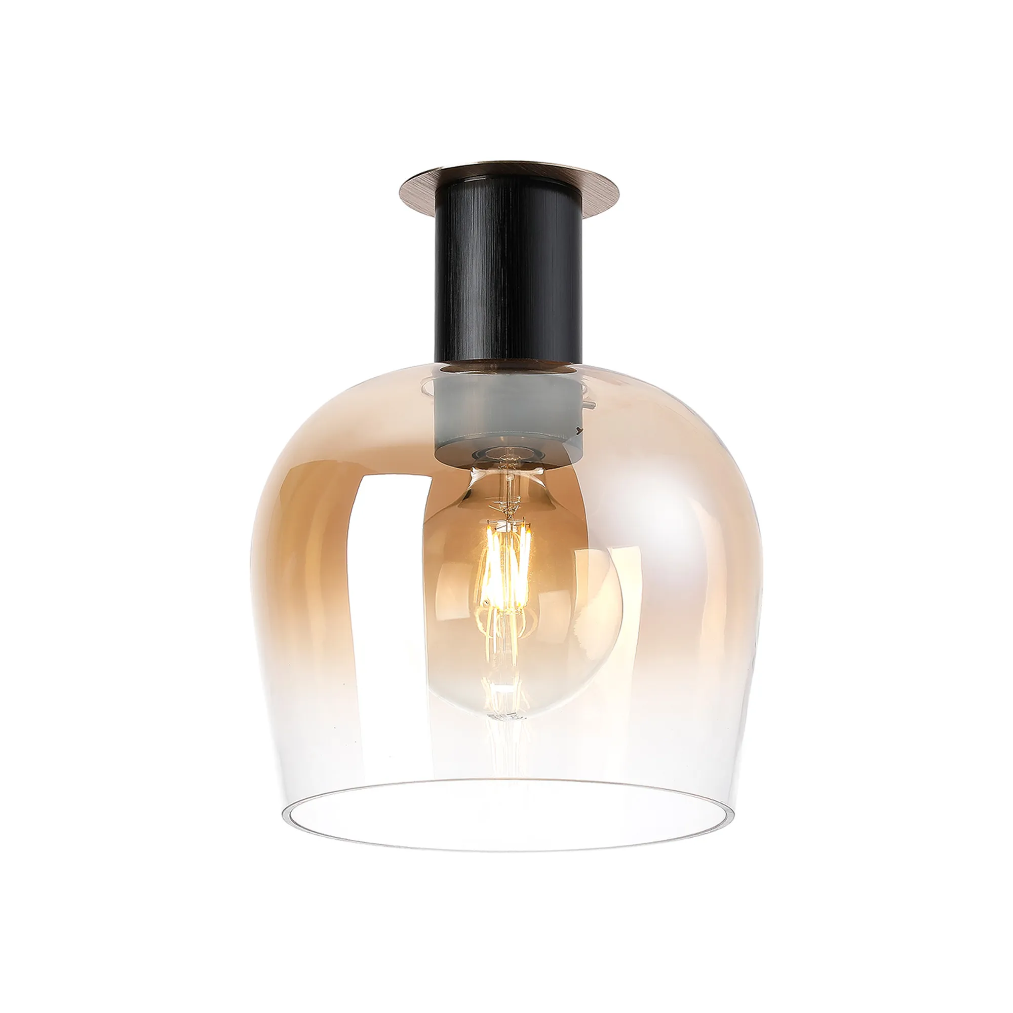 Camden Semi Flush Ceiling Light - Various Finishes - Image 6