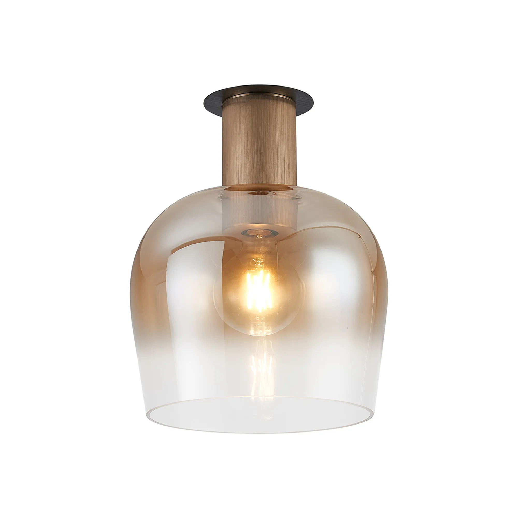 Camden Semi Flush Ceiling Light - Various Finishes - Image 8