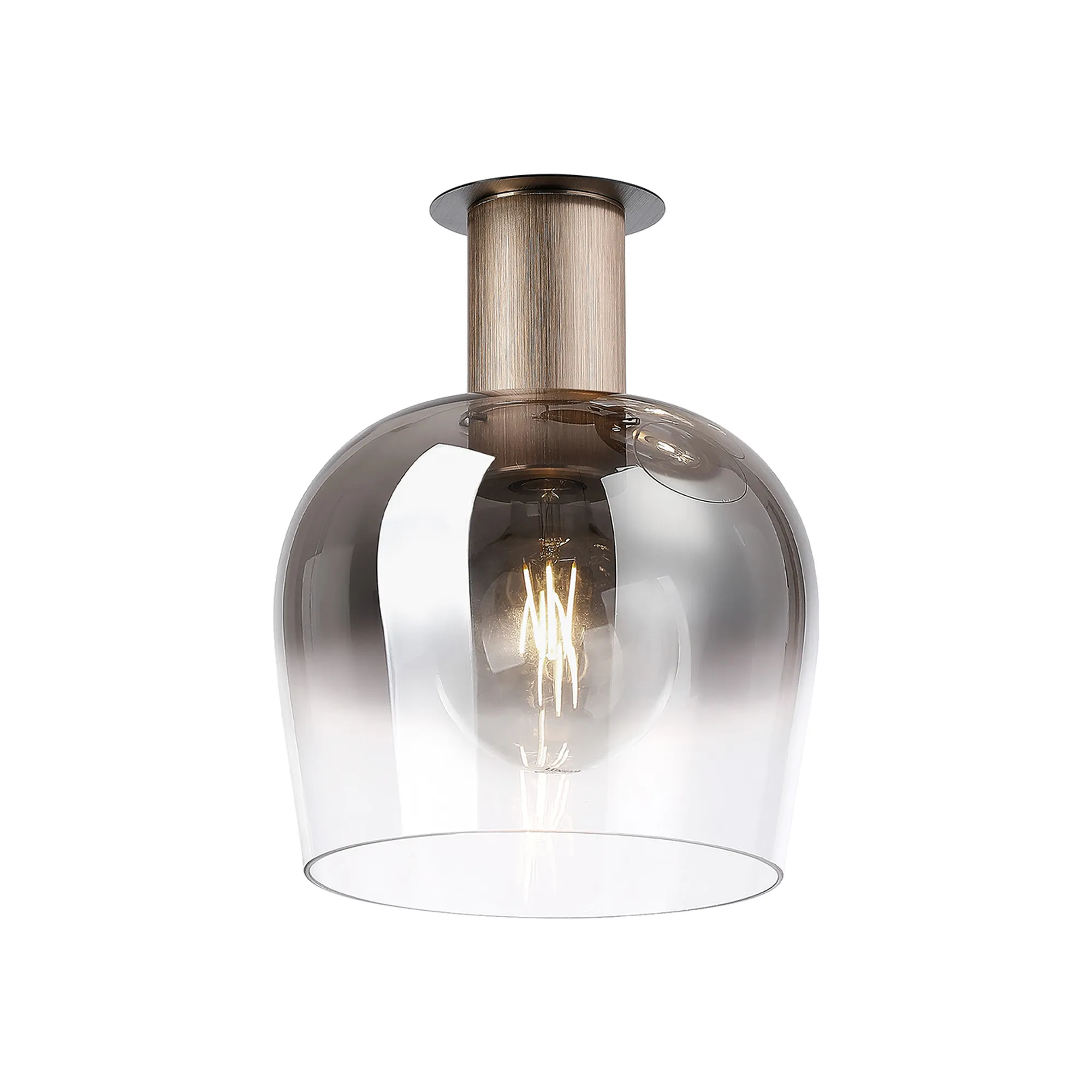 Camden Semi Flush Ceiling Light - Various Finishes - Image 9