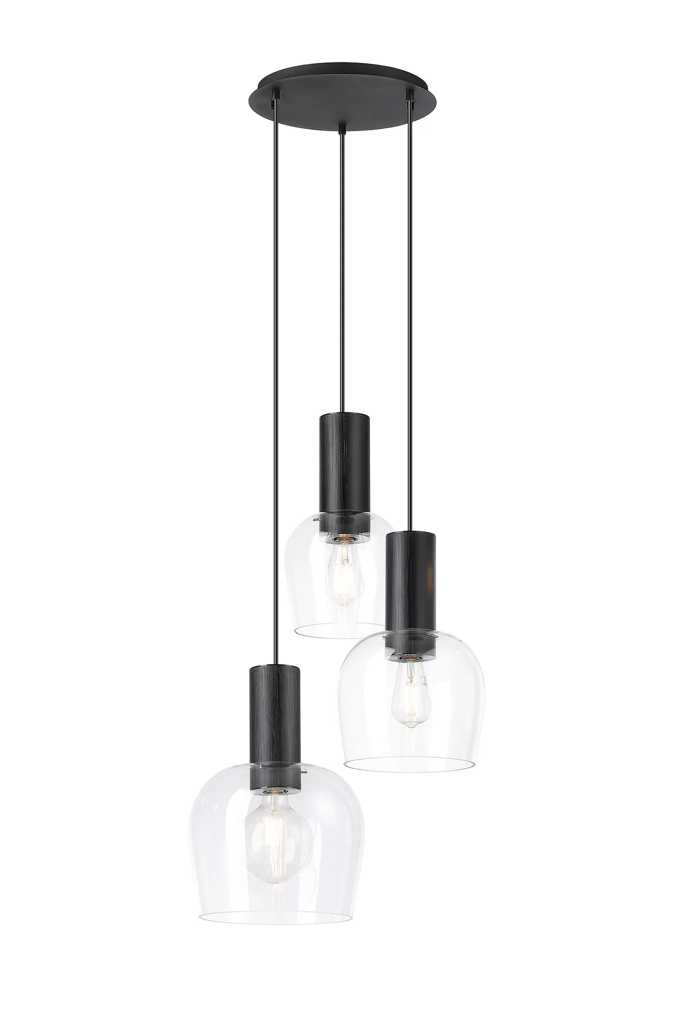 Camden Round Pendant Light- Various Sizes & Finishes - Image 10