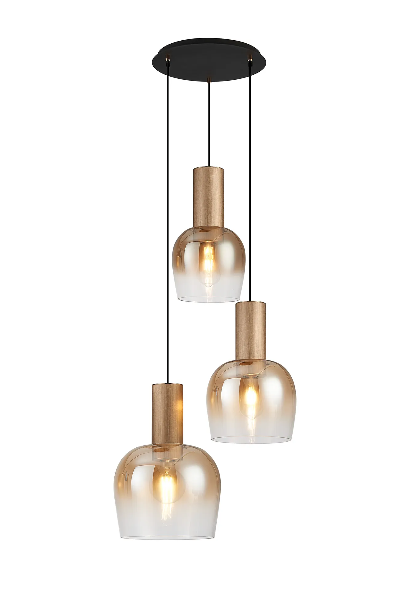Camden Round Pendant Light- Various Sizes & Finishes - Image 14
