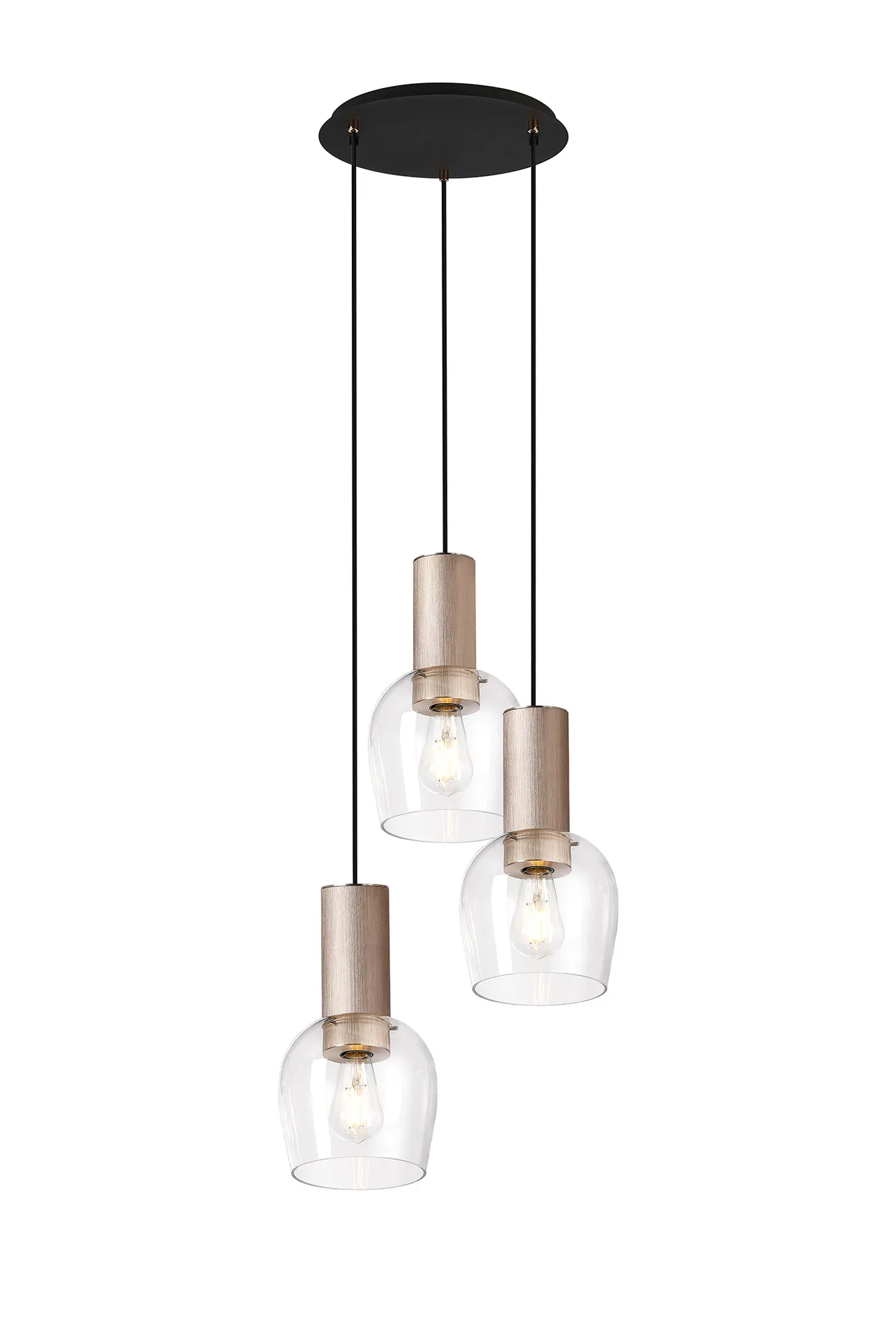 Camden Round Pendant Light- Various Sizes & Finishes - Image 15
