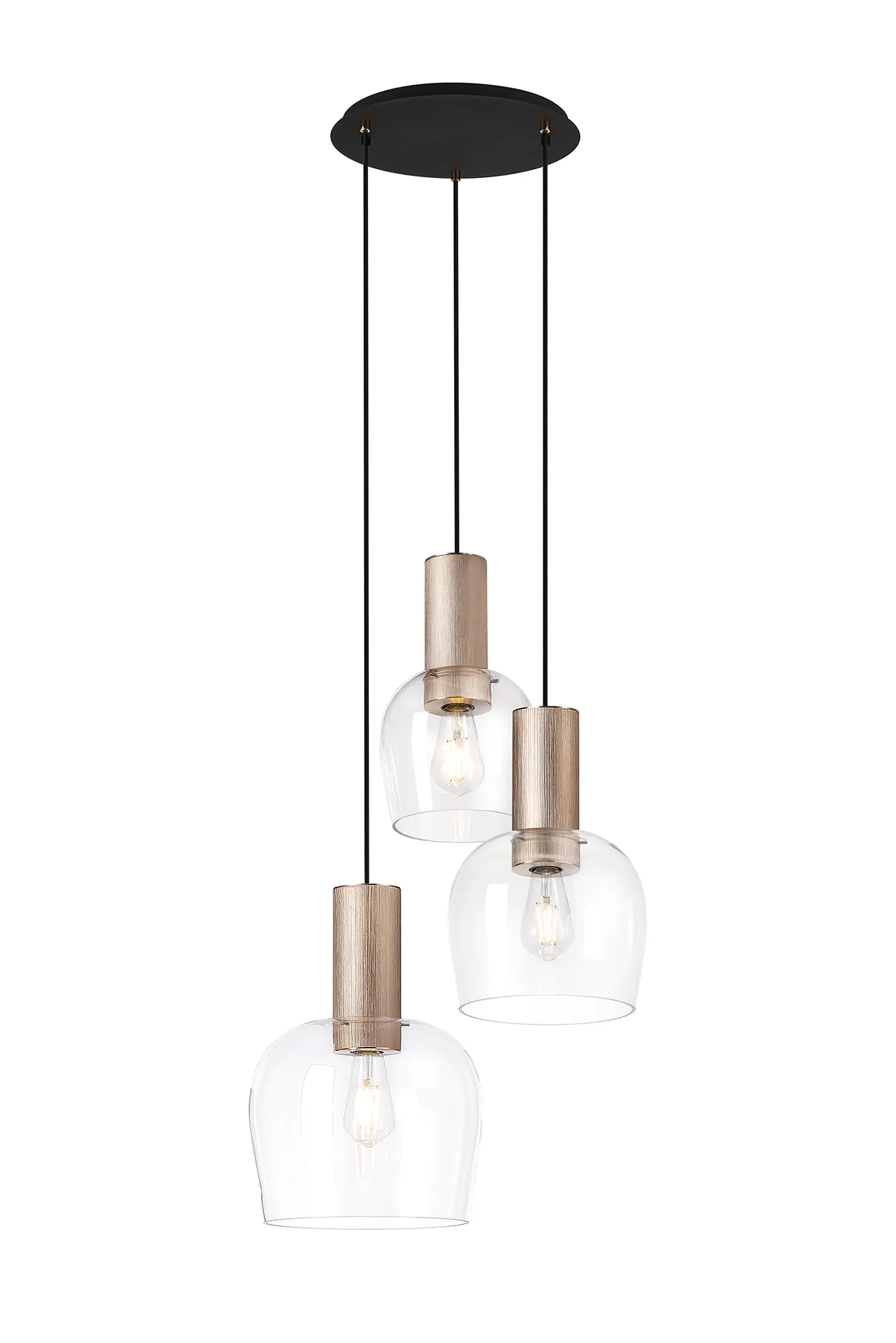 Camden Round Pendant Light- Various Sizes & Finishes - Image 16