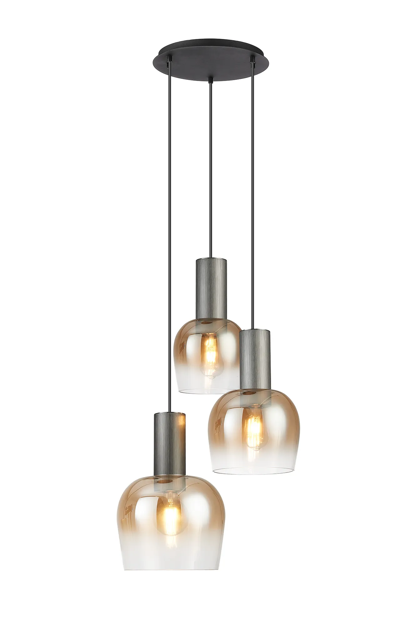 Camden Round Pendant Light- Various Sizes & Finishes - Image 2