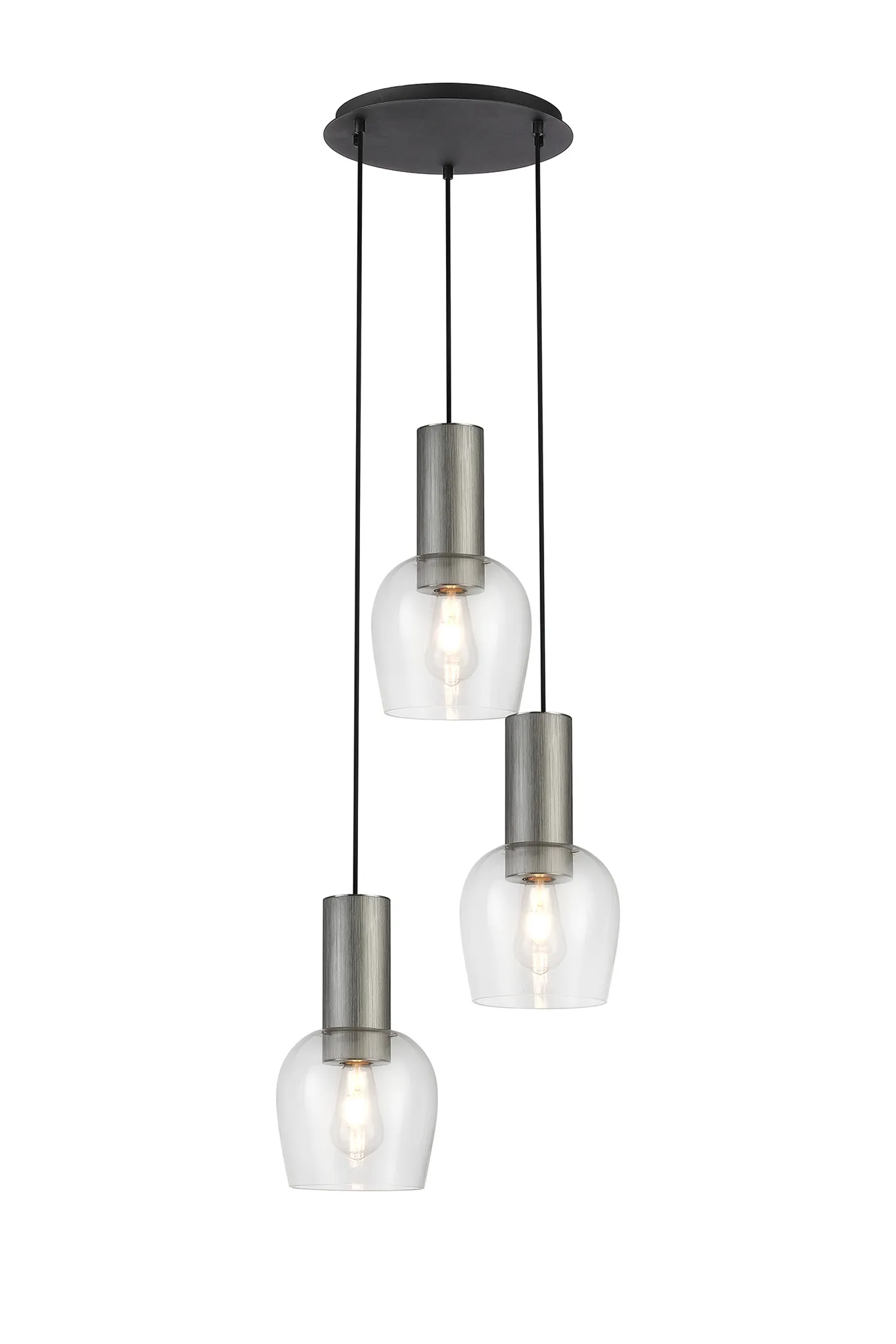 Camden Round Pendant Light- Various Sizes & Finishes - Image 3