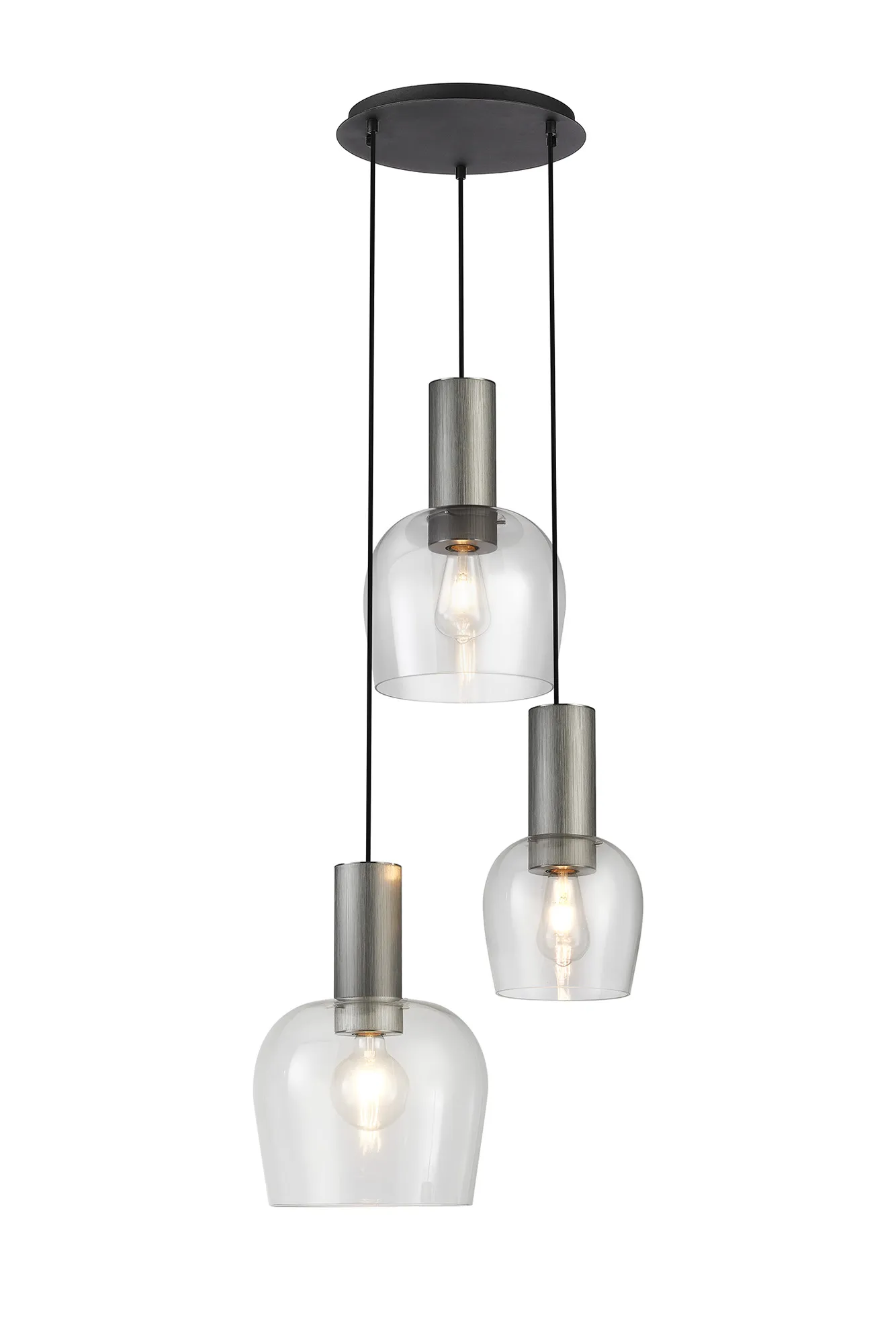Camden Round Pendant Light- Various Sizes & Finishes - Image 4