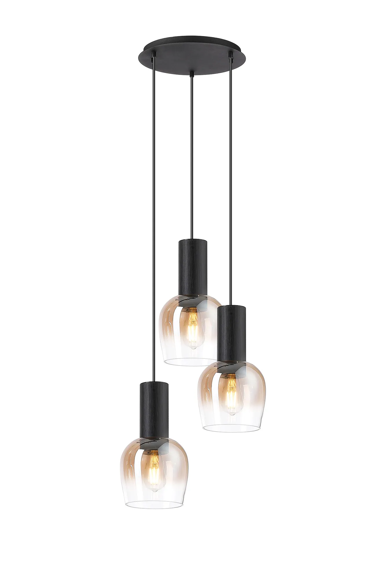 Camden Round Pendant Light- Various Sizes & Finishes - Image 7