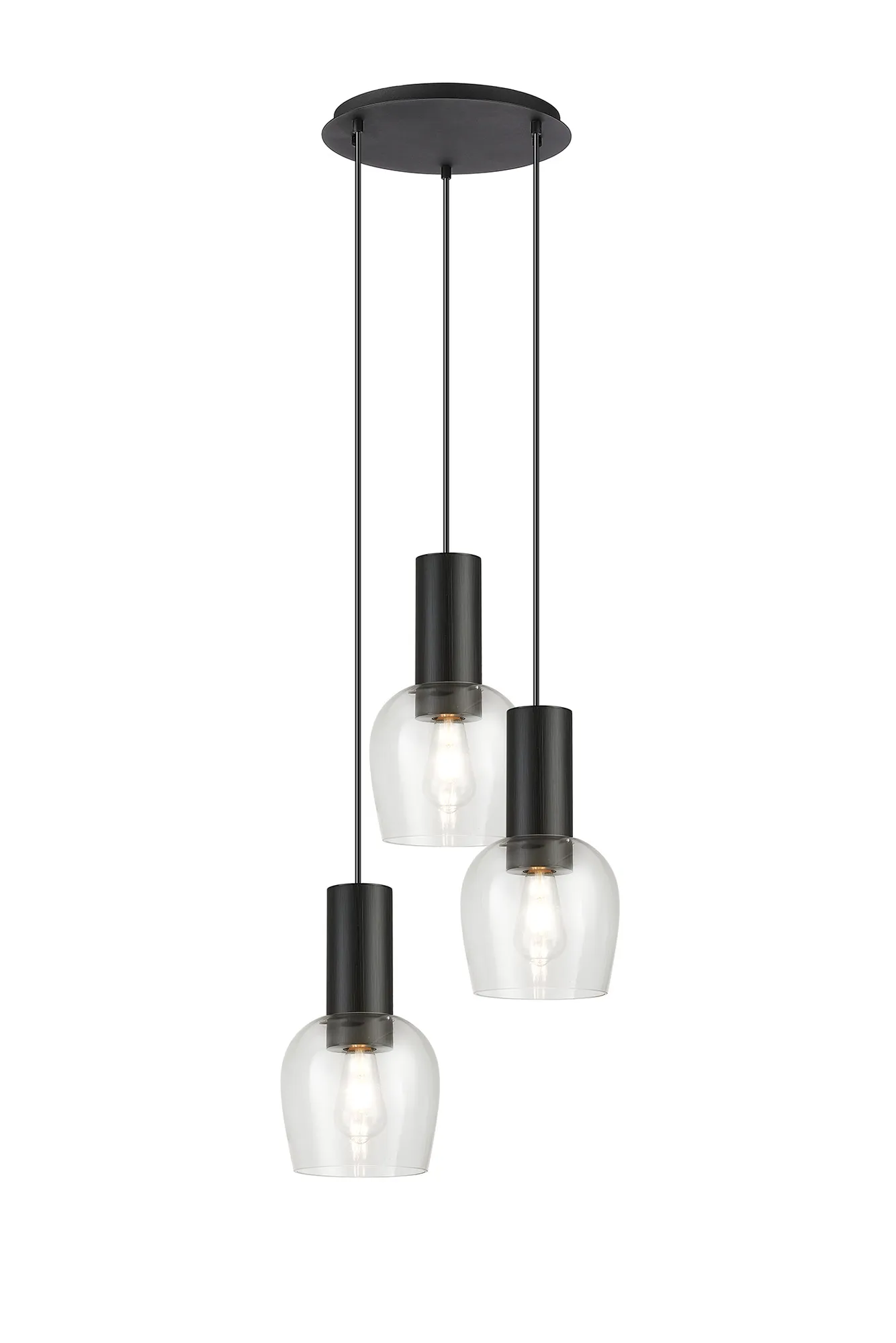 Camden Round Pendant Light- Various Sizes & Finishes - Image 9