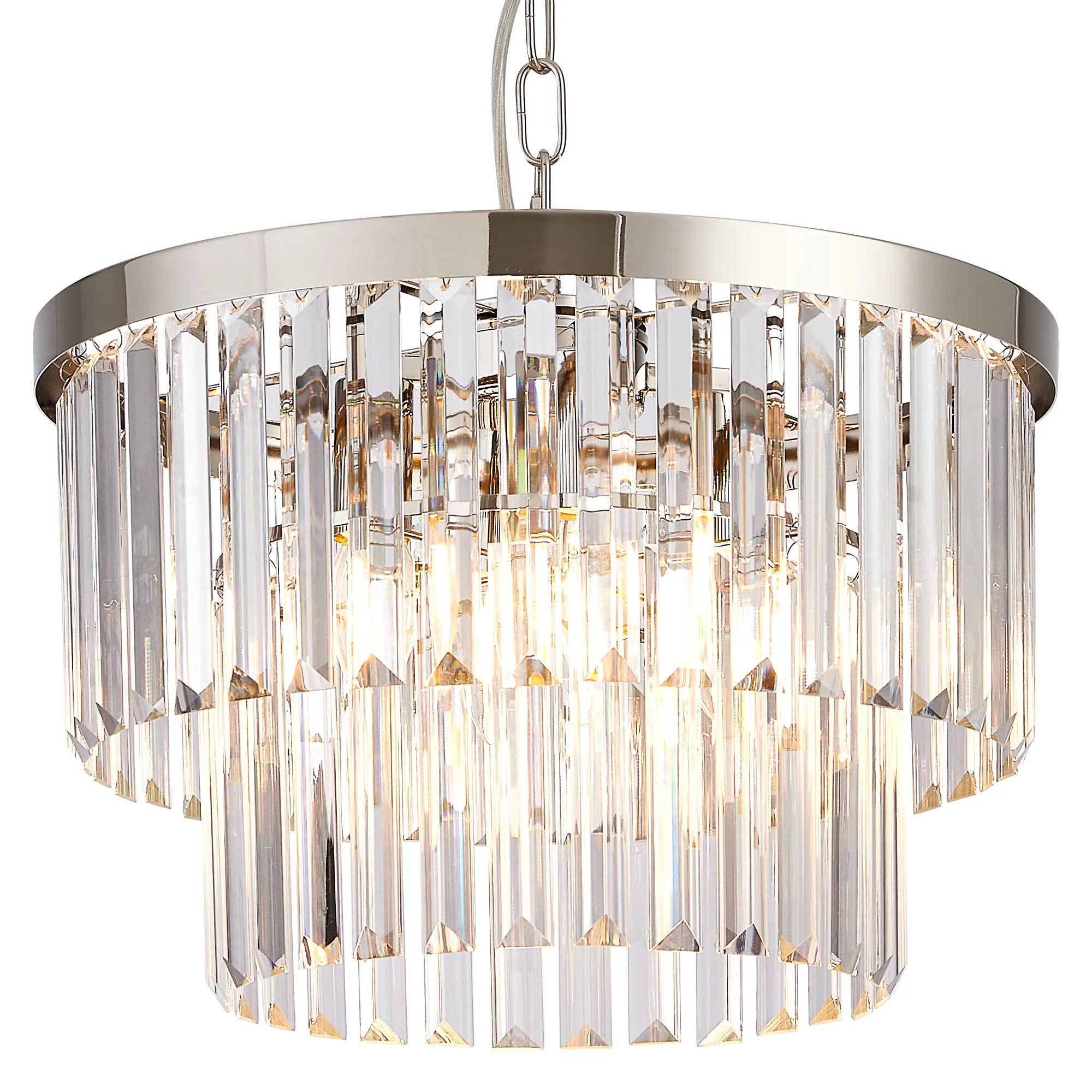 Cosette 4/5 Pendant Light - Antique Brass/Polished Nickel - Image 11