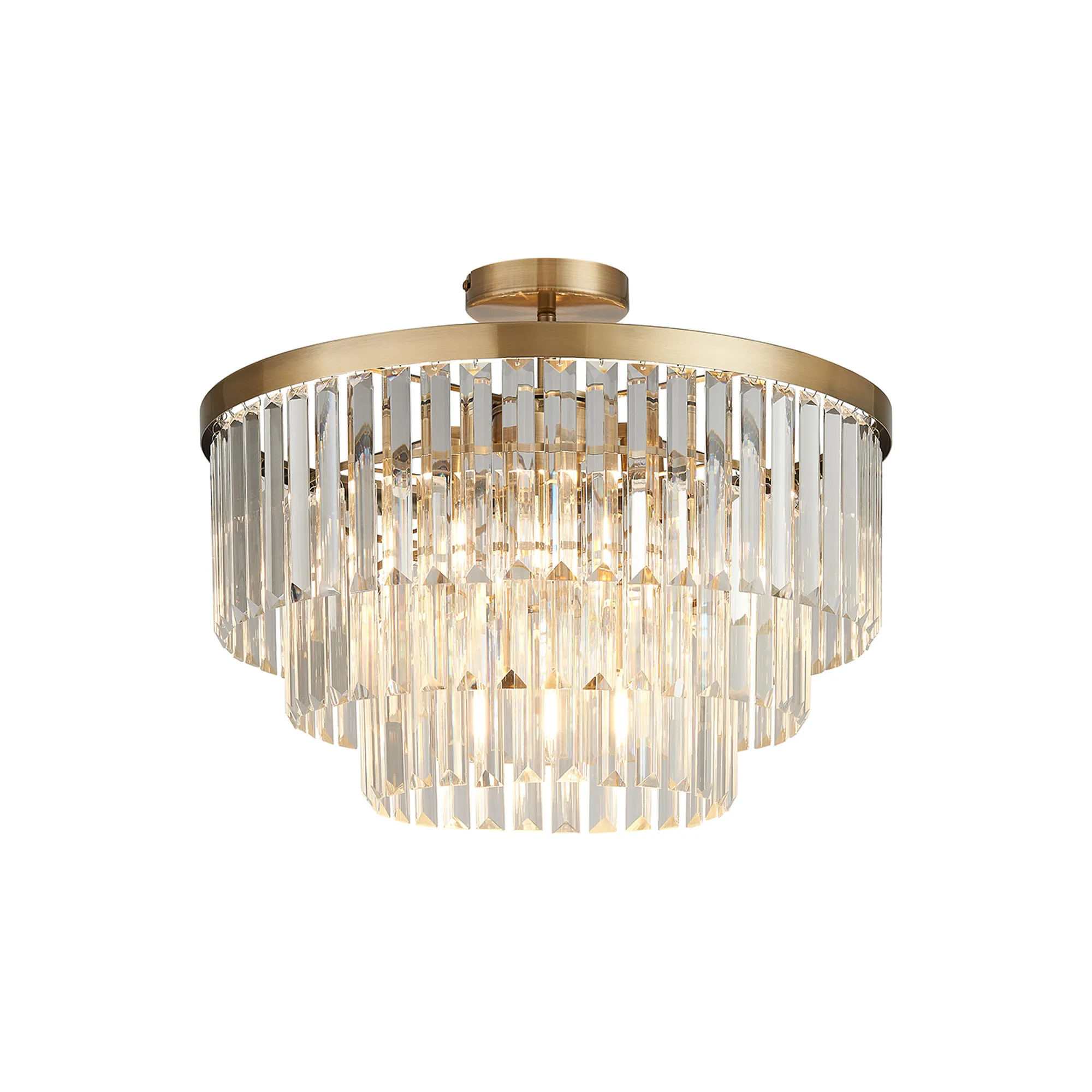 Cosette 4/5 Pendant Light - Antique Brass/Polished Nickel - Image 12