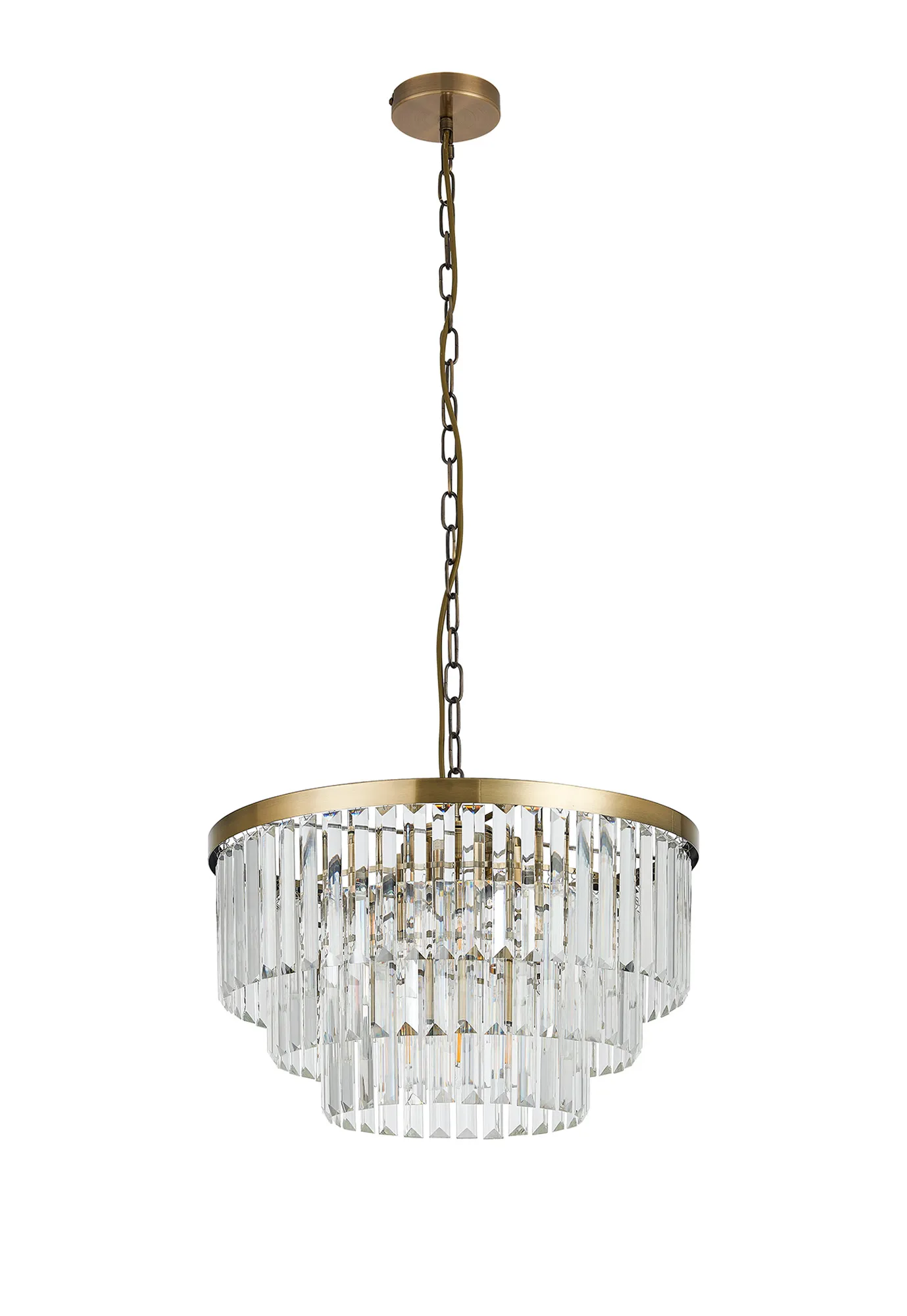 Cosette 4/5 Pendant Light - Antique Brass/Polished Nickel - Image 13