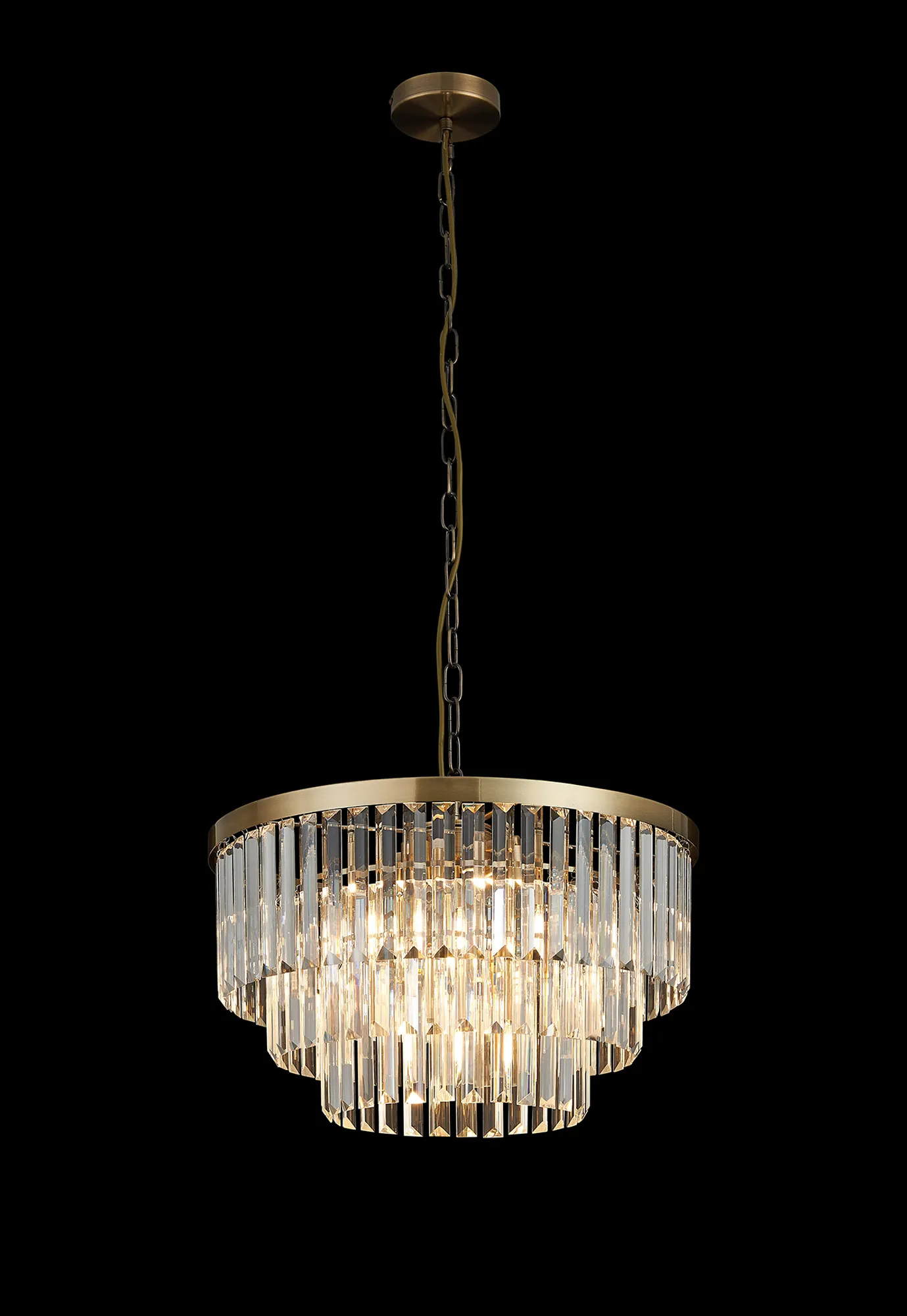 Cosette 4/5 Pendant Light - Antique Brass/Polished Nickel - Image 14