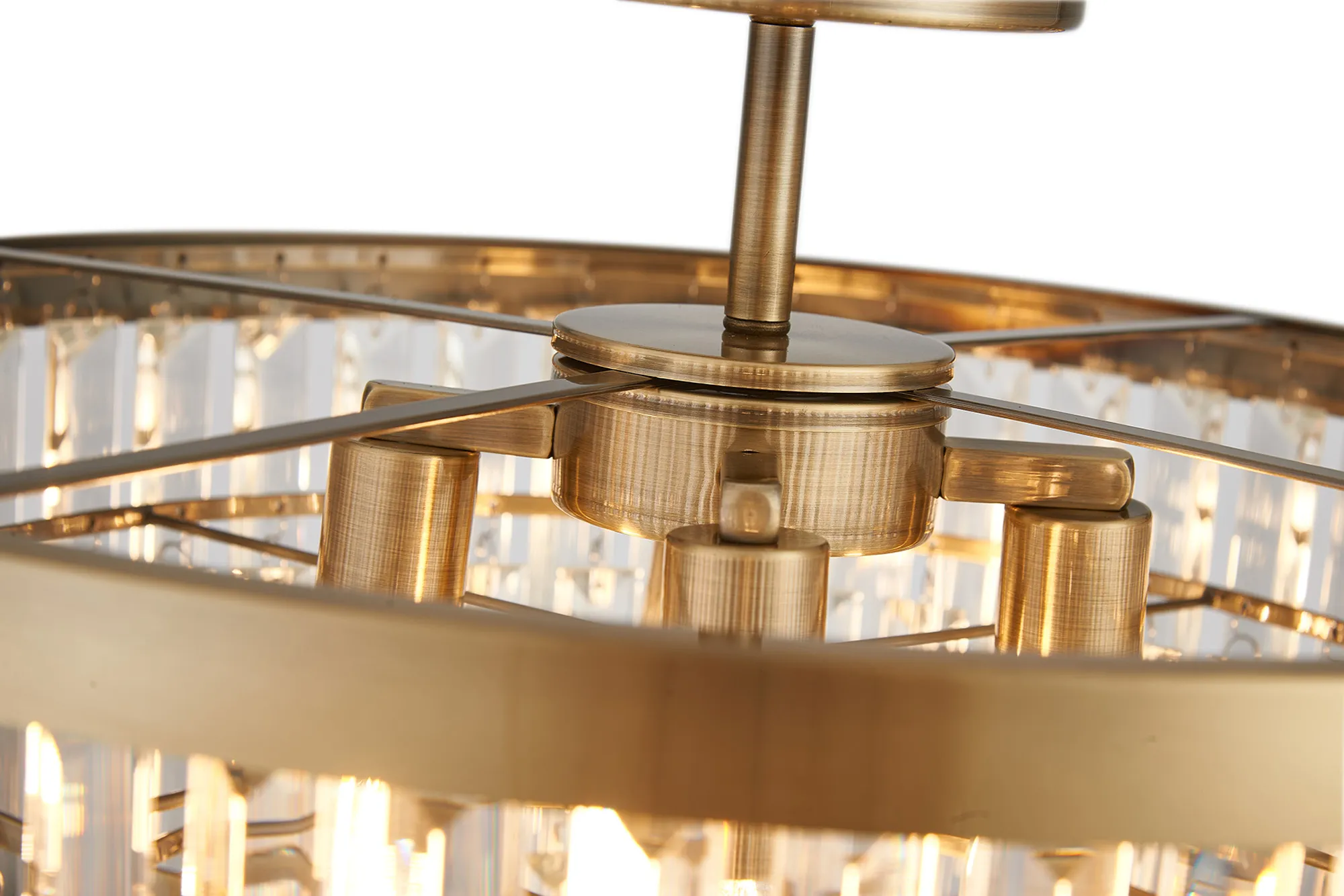 Cosette 4/5 Pendant Light - Antique Brass/Polished Nickel - Image 16