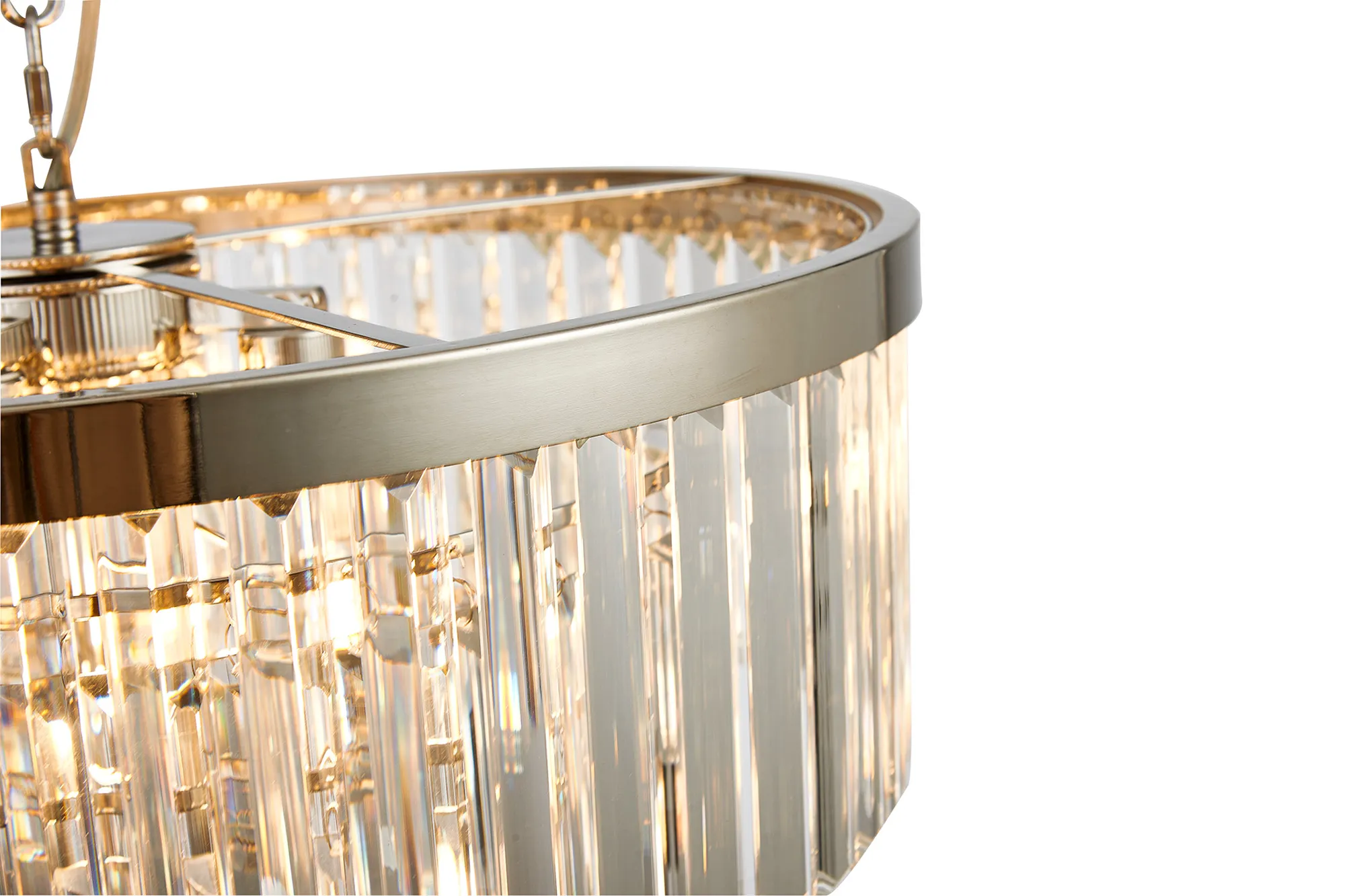 Cosette 4/5 Pendant Light - Antique Brass/Polished Nickel - Image 22
