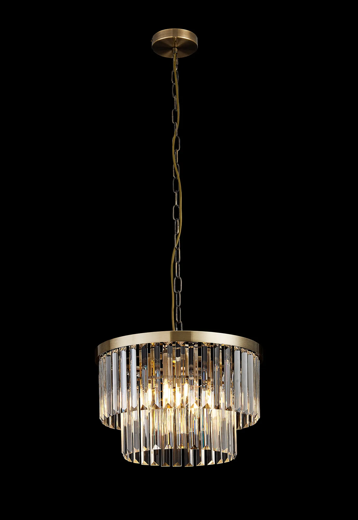 Cosette 4/5 Pendant Light - Antique Brass/Polished Nickel - Image 6