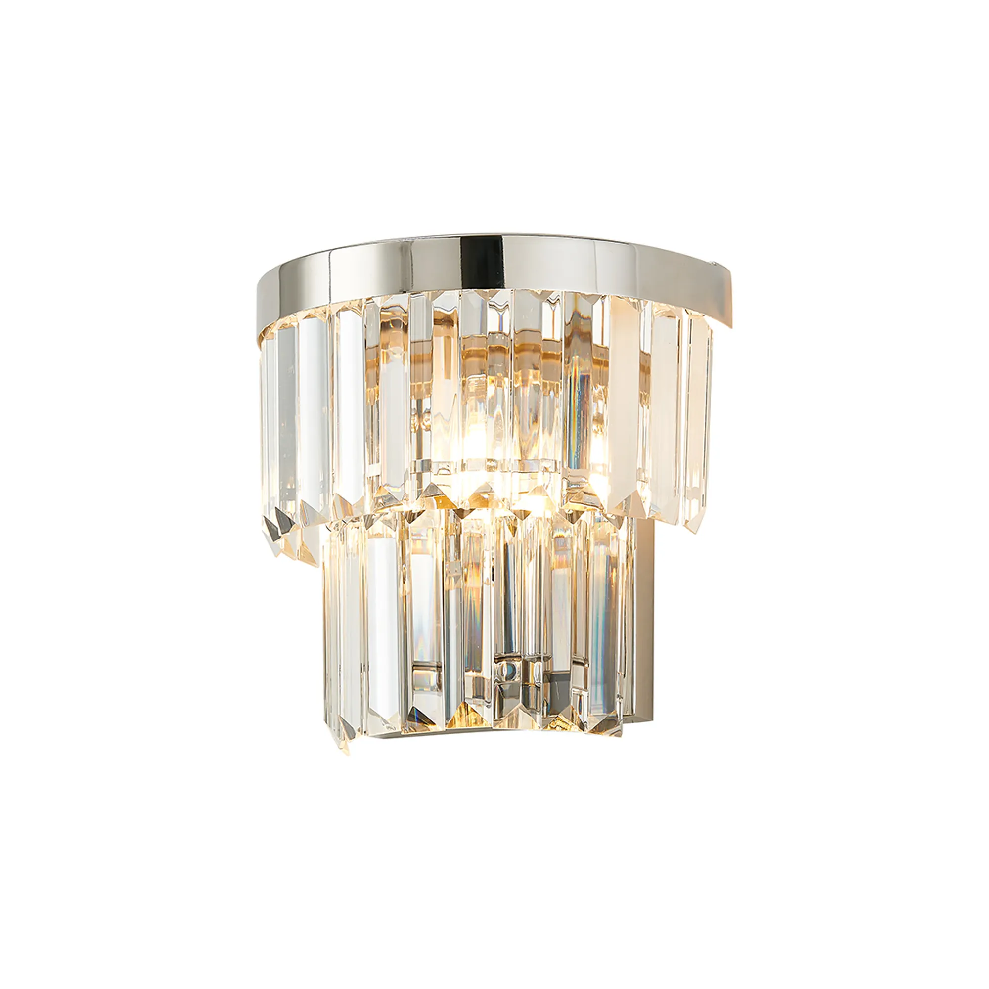 Cosette Wall Lamp, 2 Light E14- Antique Brass/Polished Nickel - Image 19