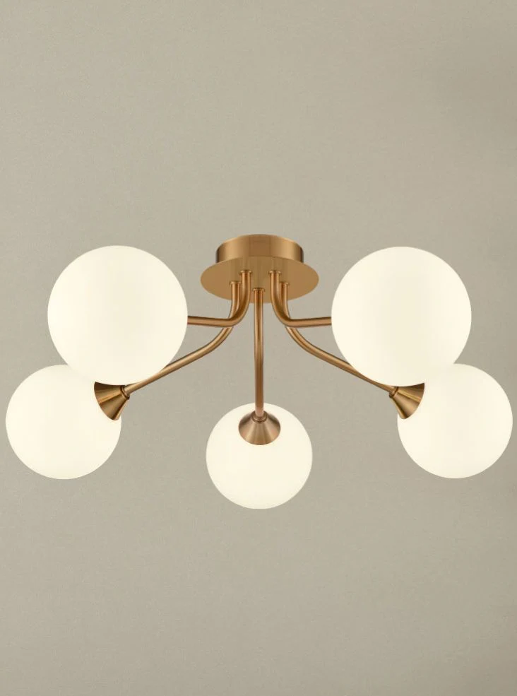 Cosmo 3/5Lt Flush Ceiling Light in various Finish - Image 7