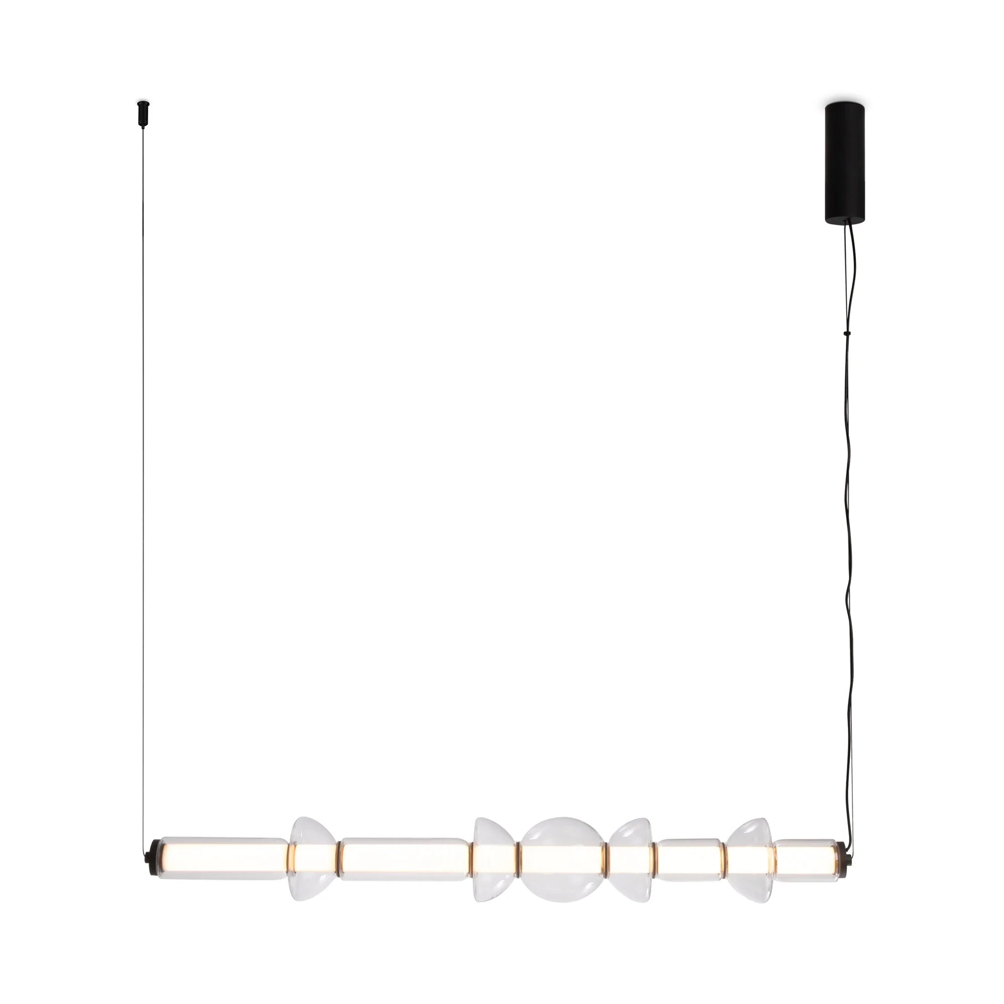 Cosmo LED Linear Pendant - Gold/Black - Image 2