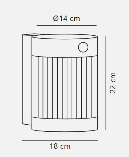 Coupar Solar Wall light - Image 8