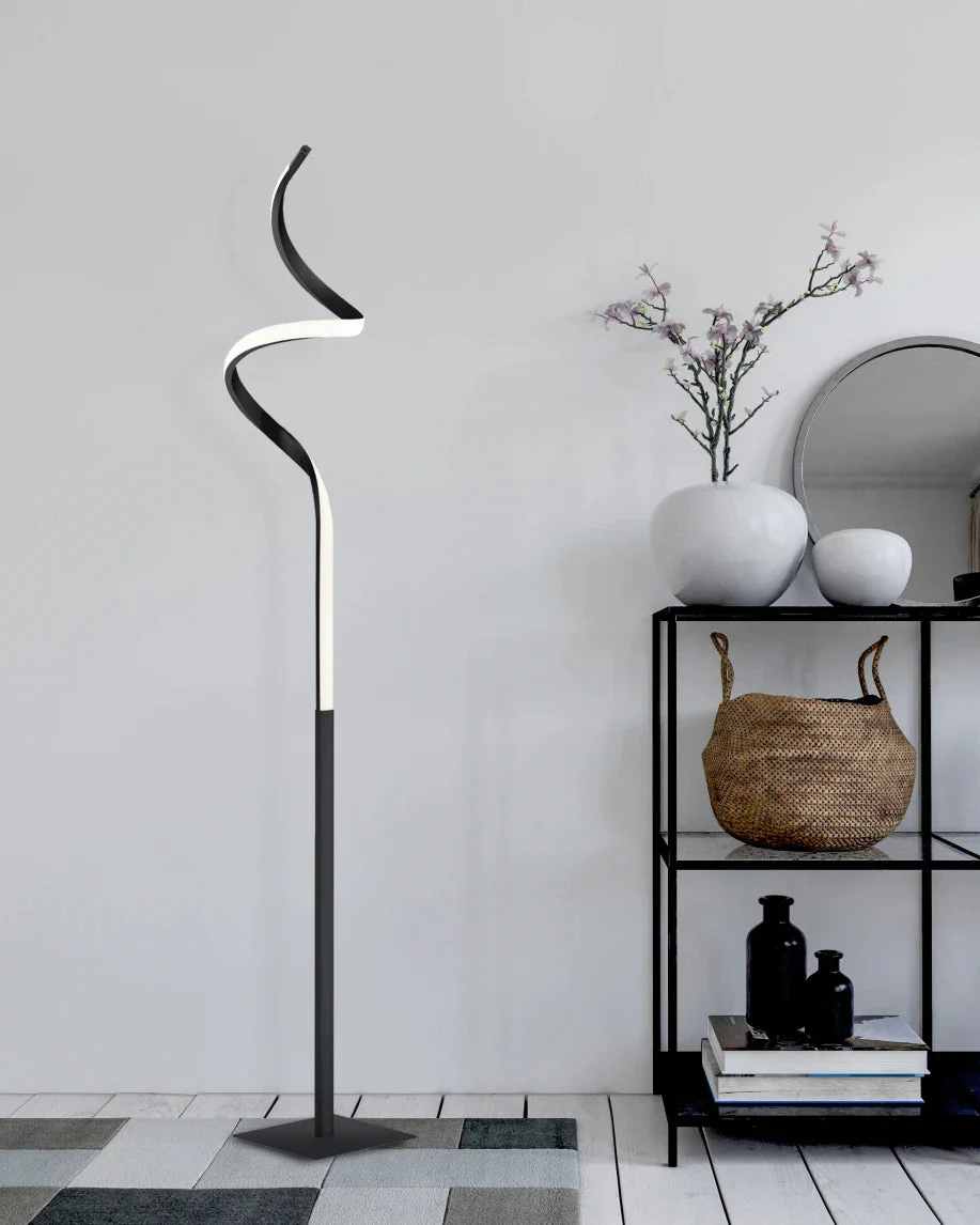 Course Modern LED Floor Lamp - Various Colours - Image 5