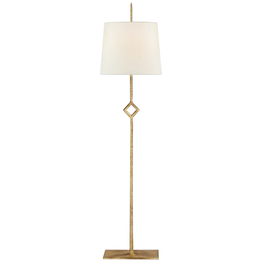 Cranston Buffet Table Lamp- Aged Iron/ Gilded Iron - Image 2