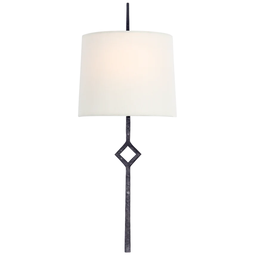 Cranston Wall Sconce- Gilded Iron/ Aged Iron Finishes - Image 2