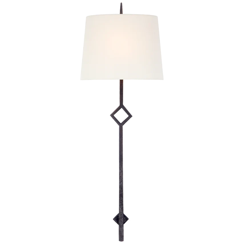 Cranston Wall Sconce- Gilded Iron/ Aged Iron Finishes - Image 3